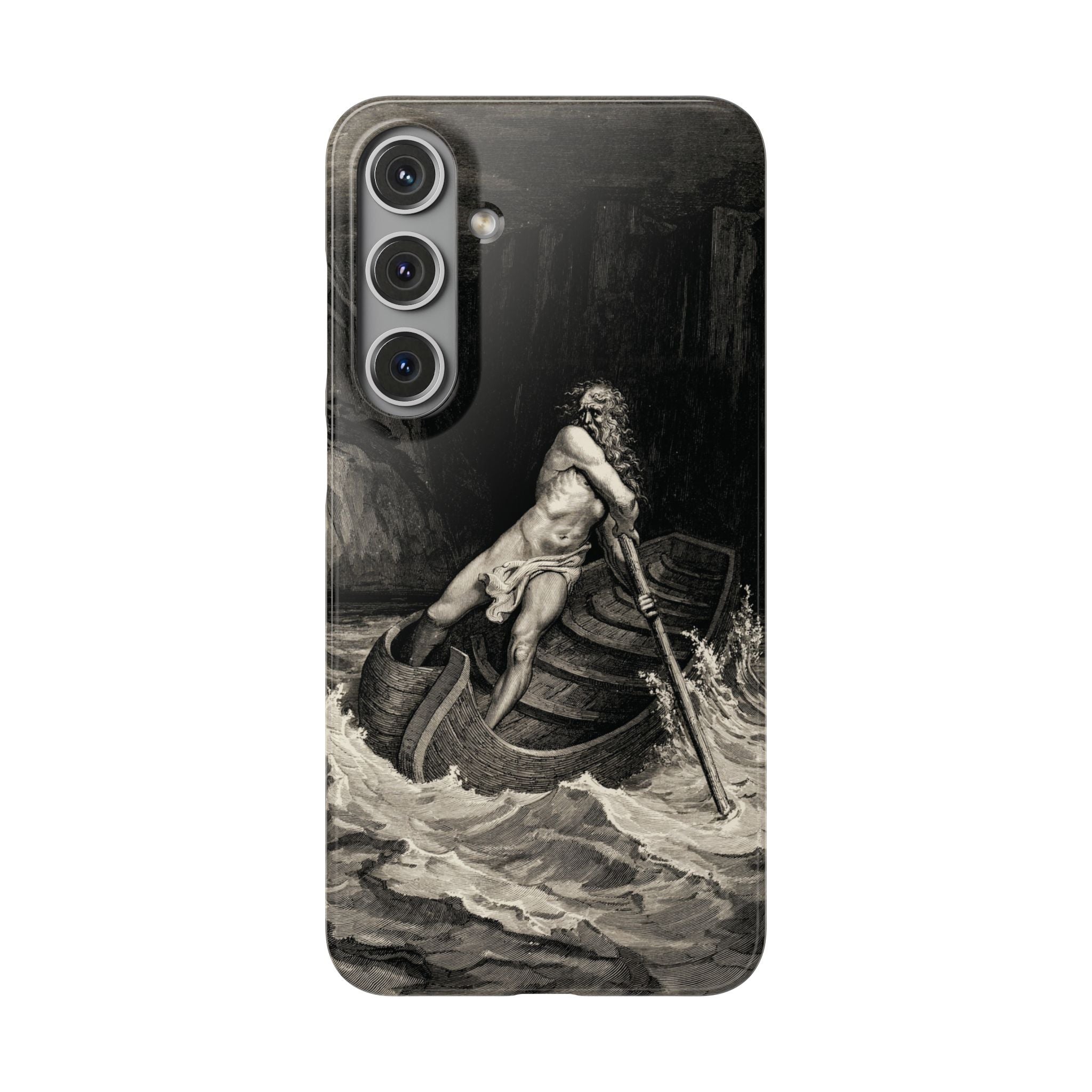 Canto III – Charon by Gustave Doré - Samsung Slim Case