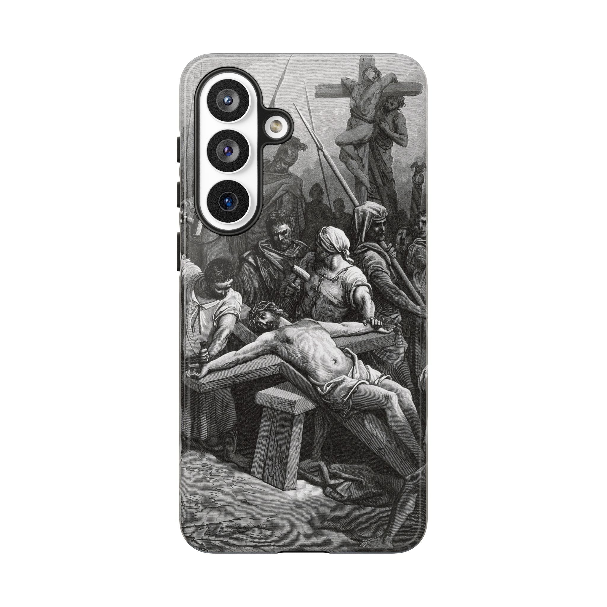 Crucifixion of Jesus by Gustave Doré - Samsung Tough Case