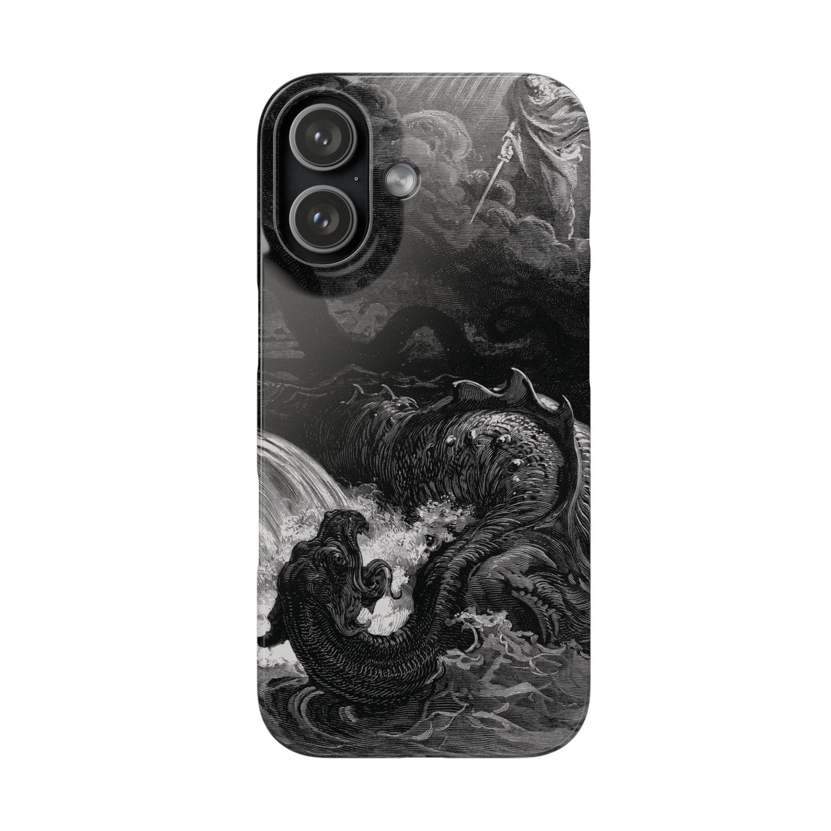 The Destruction of Leviathan by Gustave Doré - iPhone Slim Case