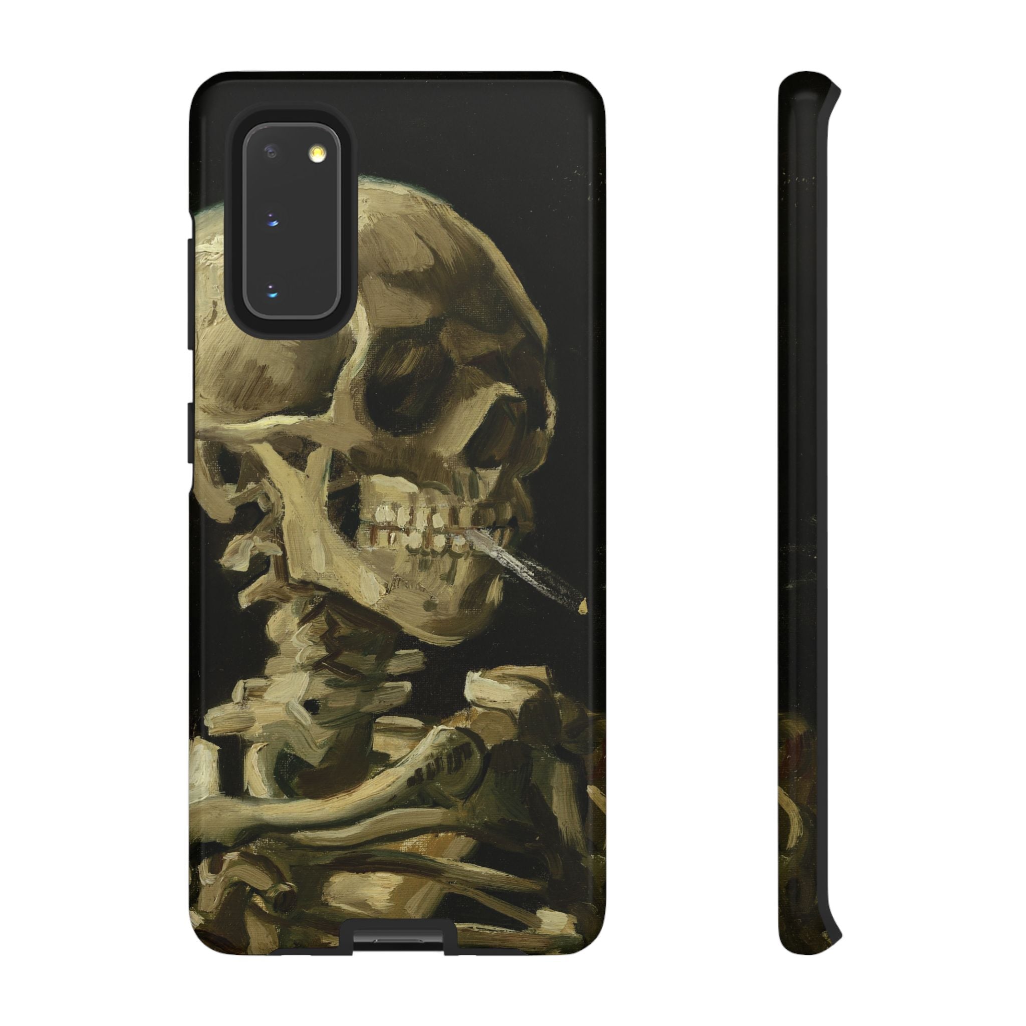 Head of a Skeleton with a Burning Cigarette by Vincent van Gogh - Samsung Tough Case