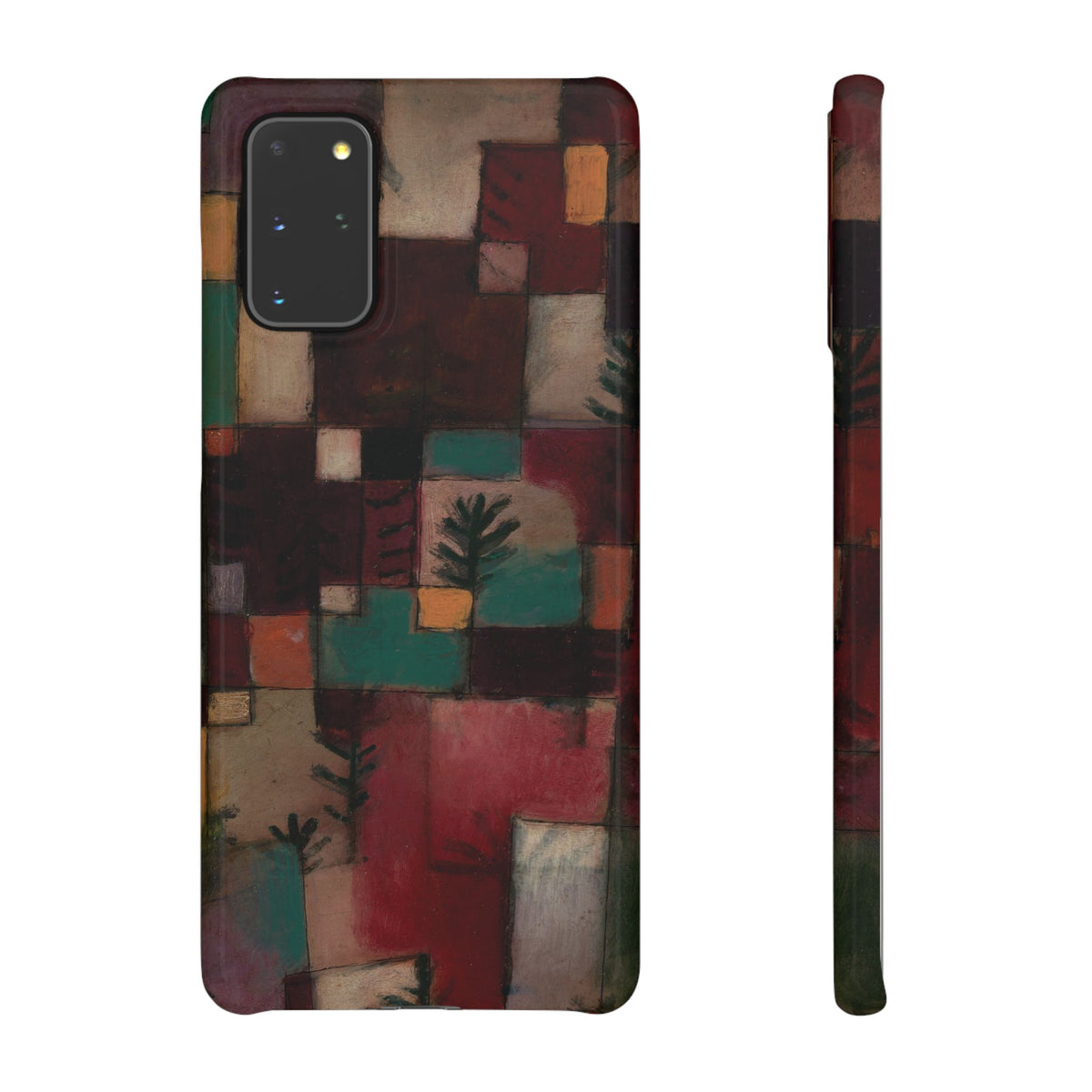 Redgreen and Violet-Yellow Rhythms by Paul Klee - Samsung Slim Case