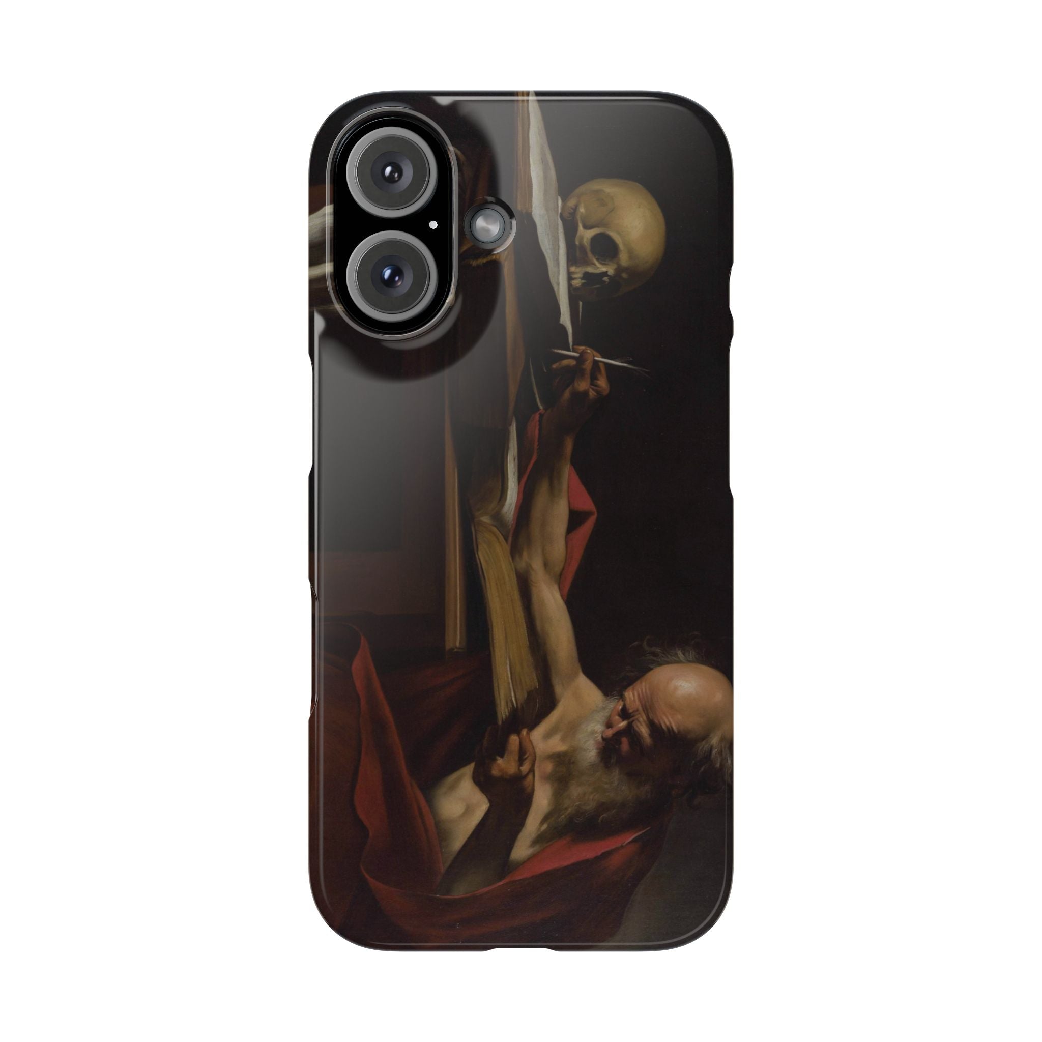 San Girolamo Scrivente by Caravaggio - iPhone Slim Case