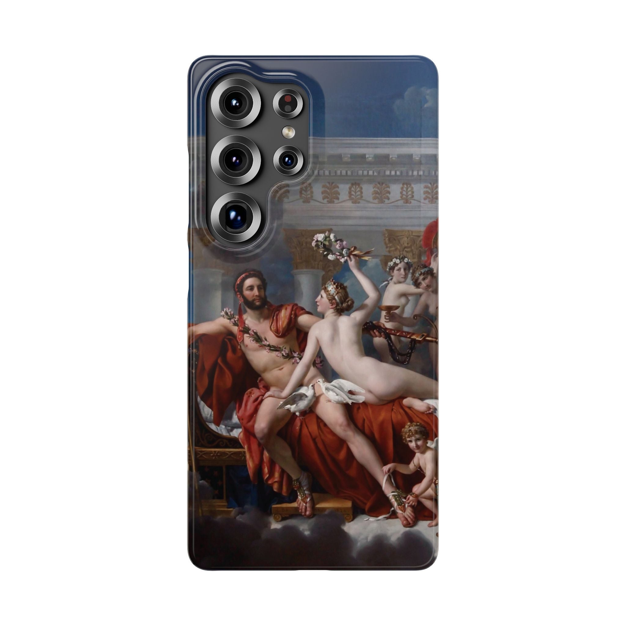 The Death of Marat by Jacques-Louis David - Samsung Slim Case