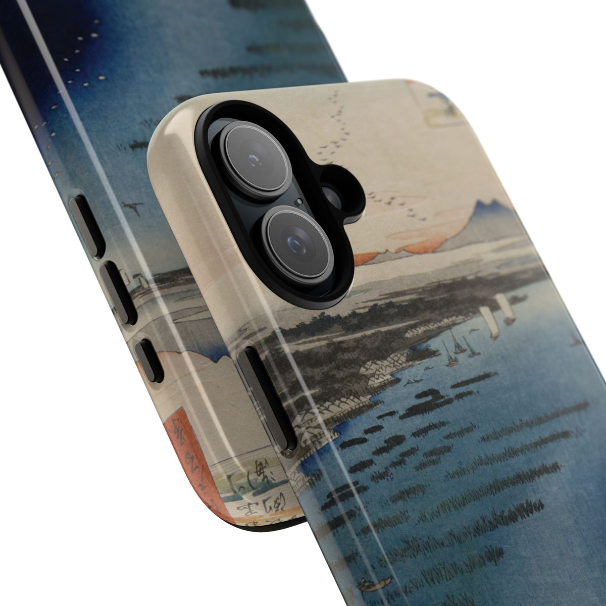 Minami Shinagawa and Samezu Coast by Utagawa Hiroshige - iPhone Tough Case
