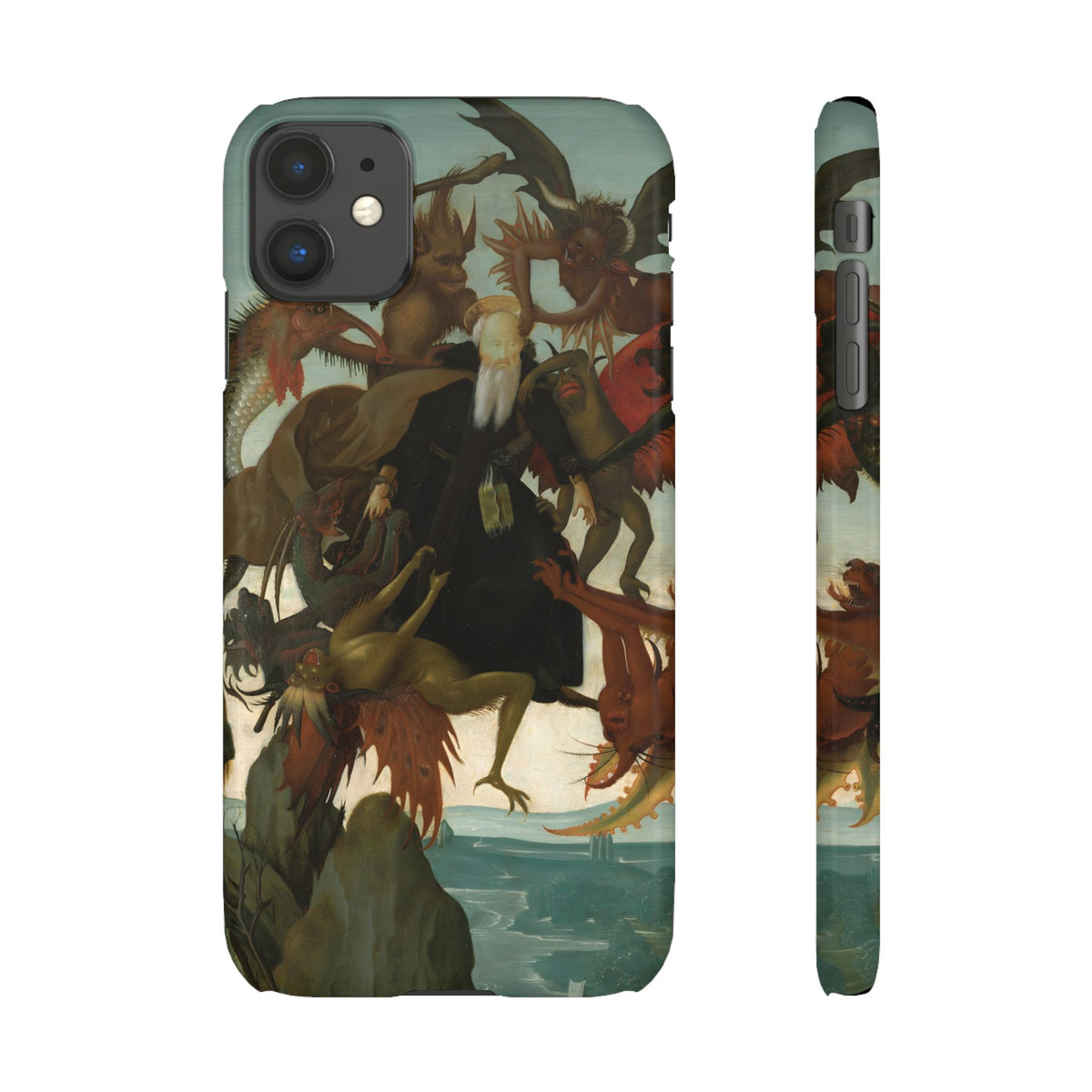 The Torment of Saint Anthony by Michelangelo - iPhone Slim Case