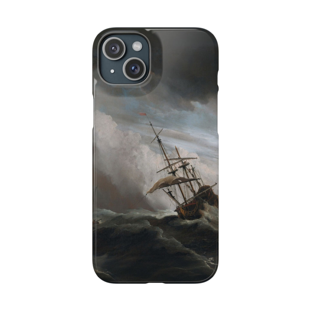 The Gust by Willem van de Velde - iPhone Slim Case