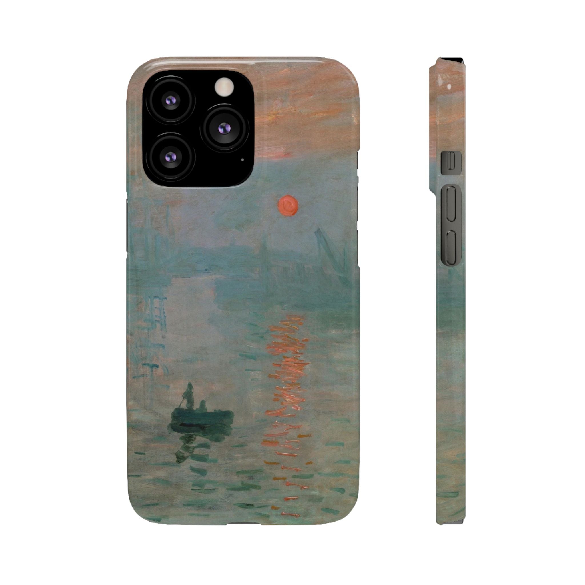 Impression, Sunrise by Claude Monet - iPhone Slim Case