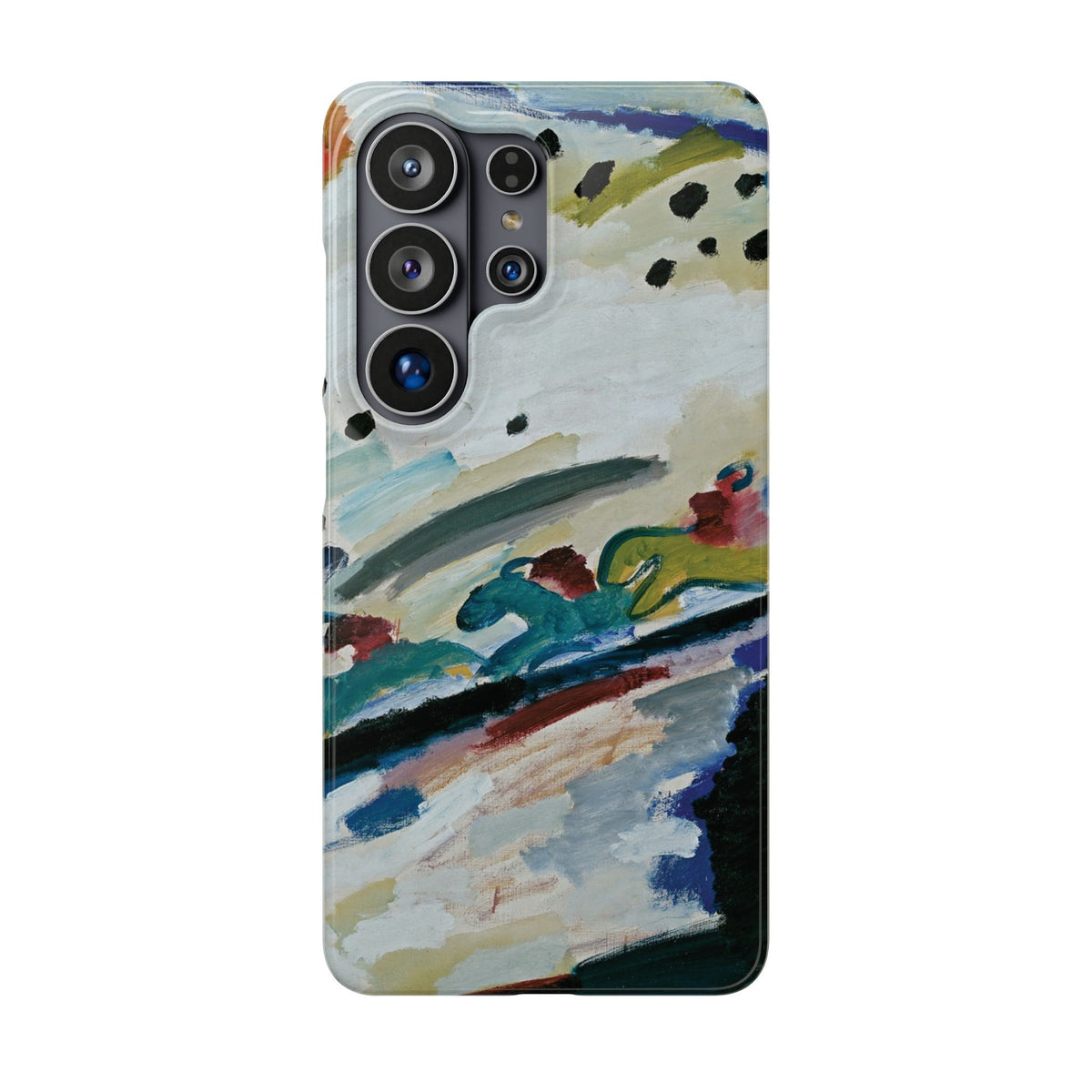Romantic Landscape by Vasily Kandinsky - Samsung Slim Case