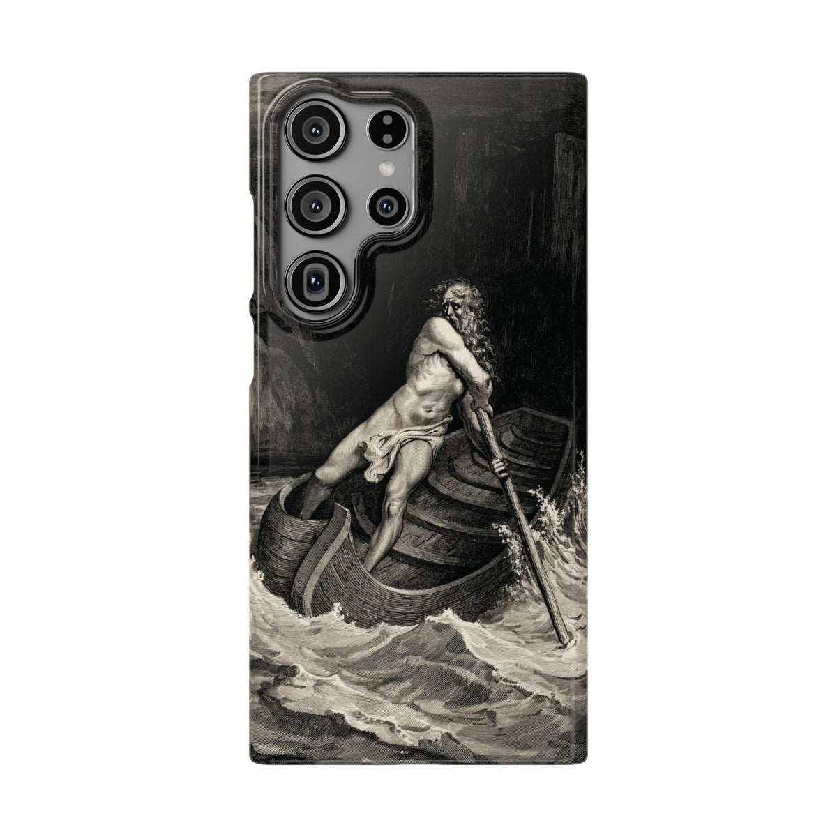 Canto III – Charon by Gustave Doré - Samsung Slim Case