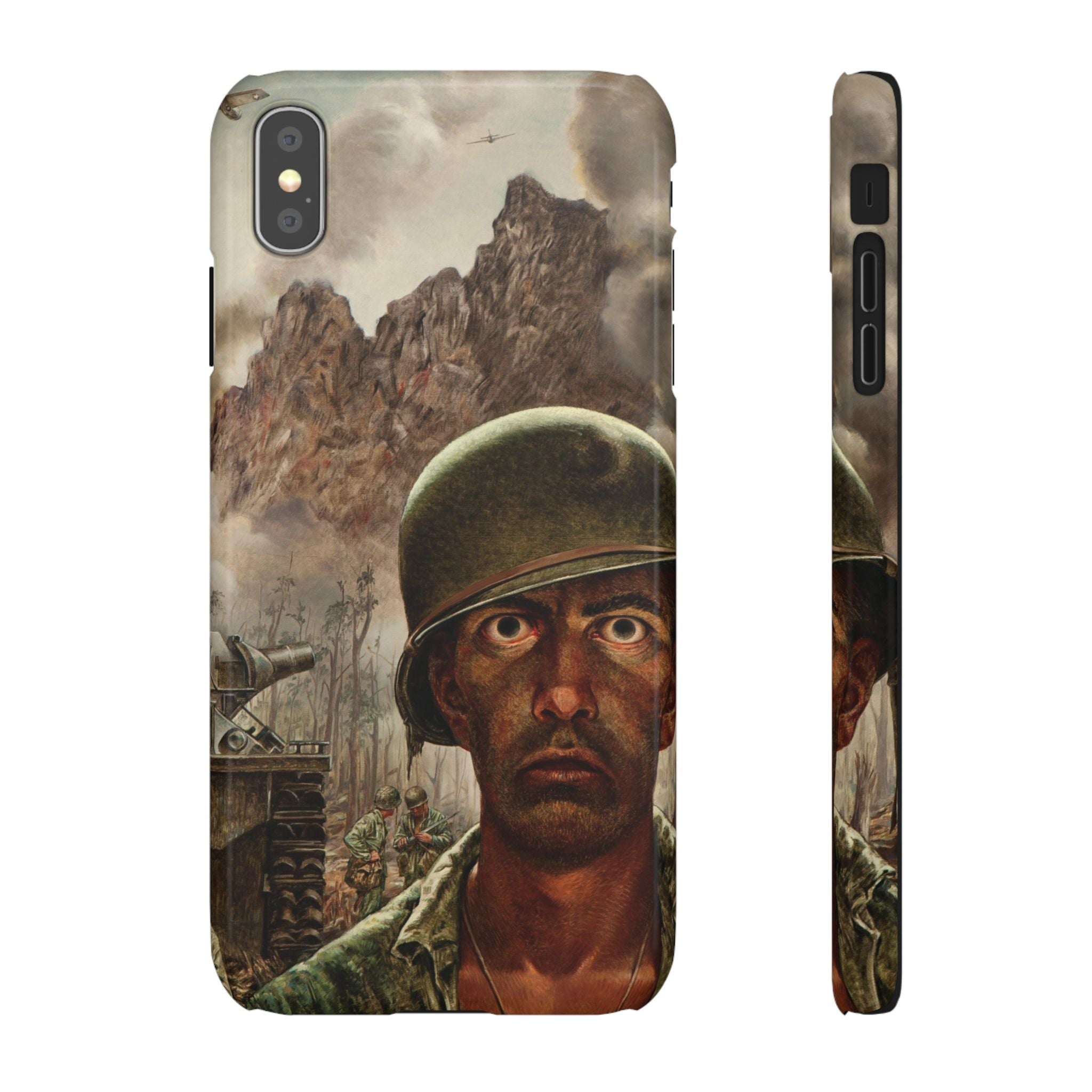 That 2,000 Yard Stare by Thomas Lea - iPhone Slim Case
