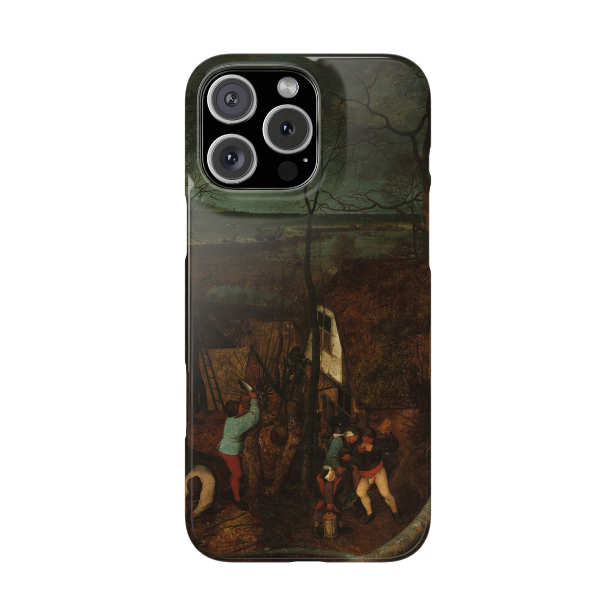 The Gloomy Day by Pieter Bruegel the Elder - iPhone Slim Case