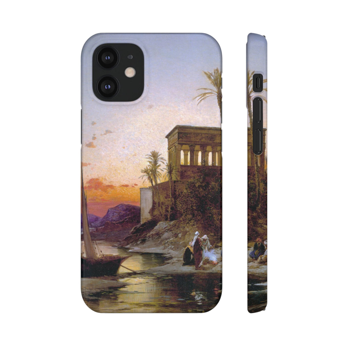 The Kiosk of Trajan by Hermann Corrodi - iPhone Slim Case