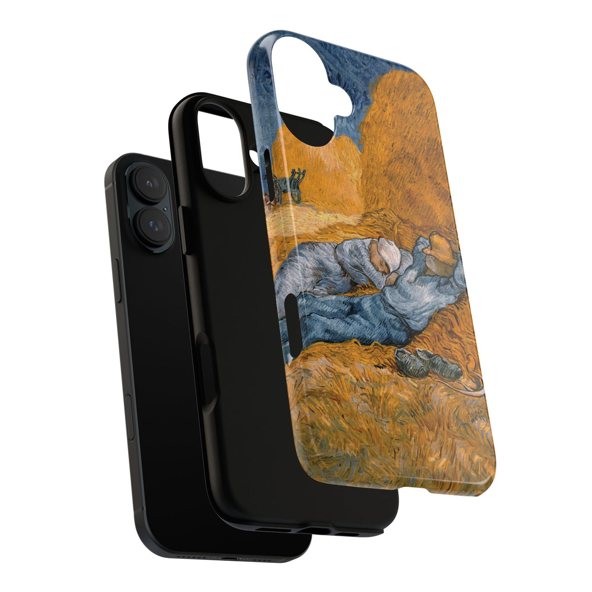Noon Rest from Work by Vincent van Gogh - iPhone Tough Case