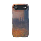The Houses of Parliament Sunset by Claude Monet - iPhone Slim Case