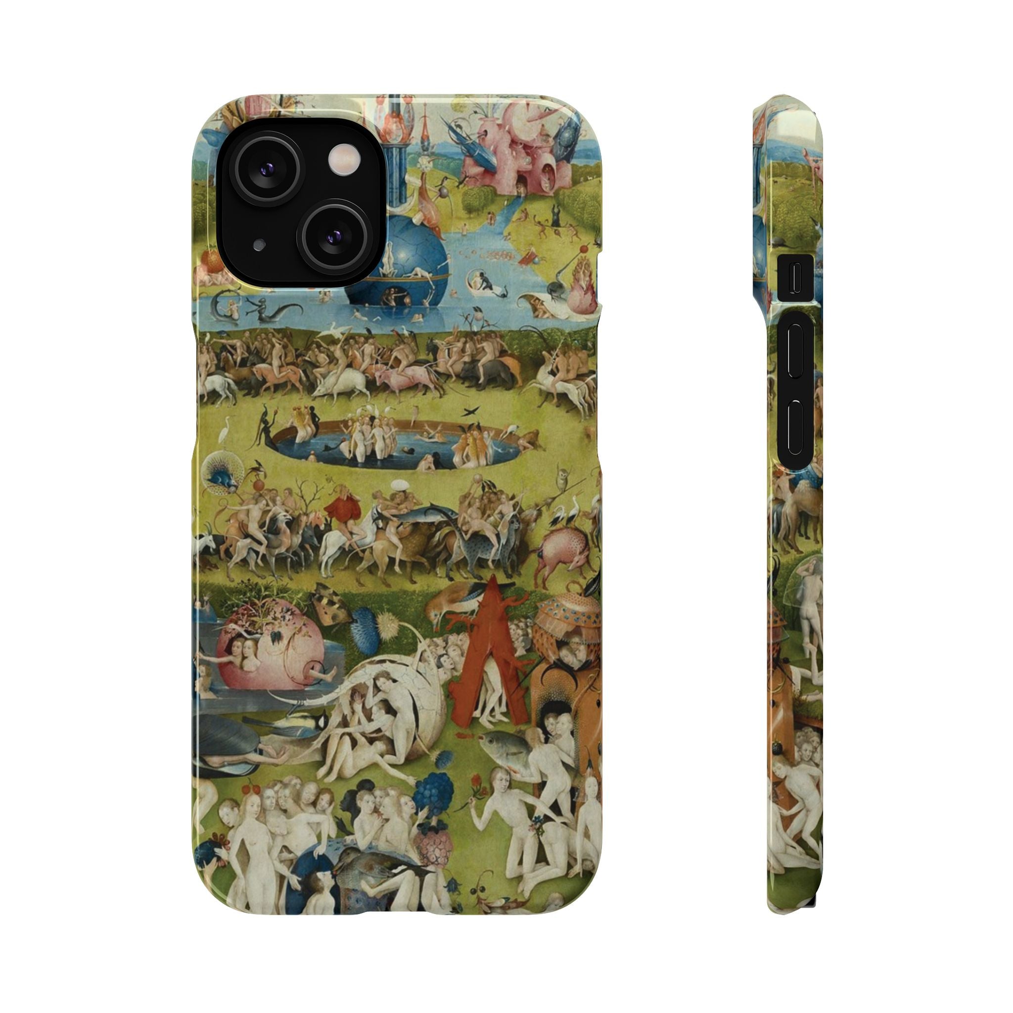 The Garden of Earthly Delights by Hieronymus Bosch - iPhone Slim Case