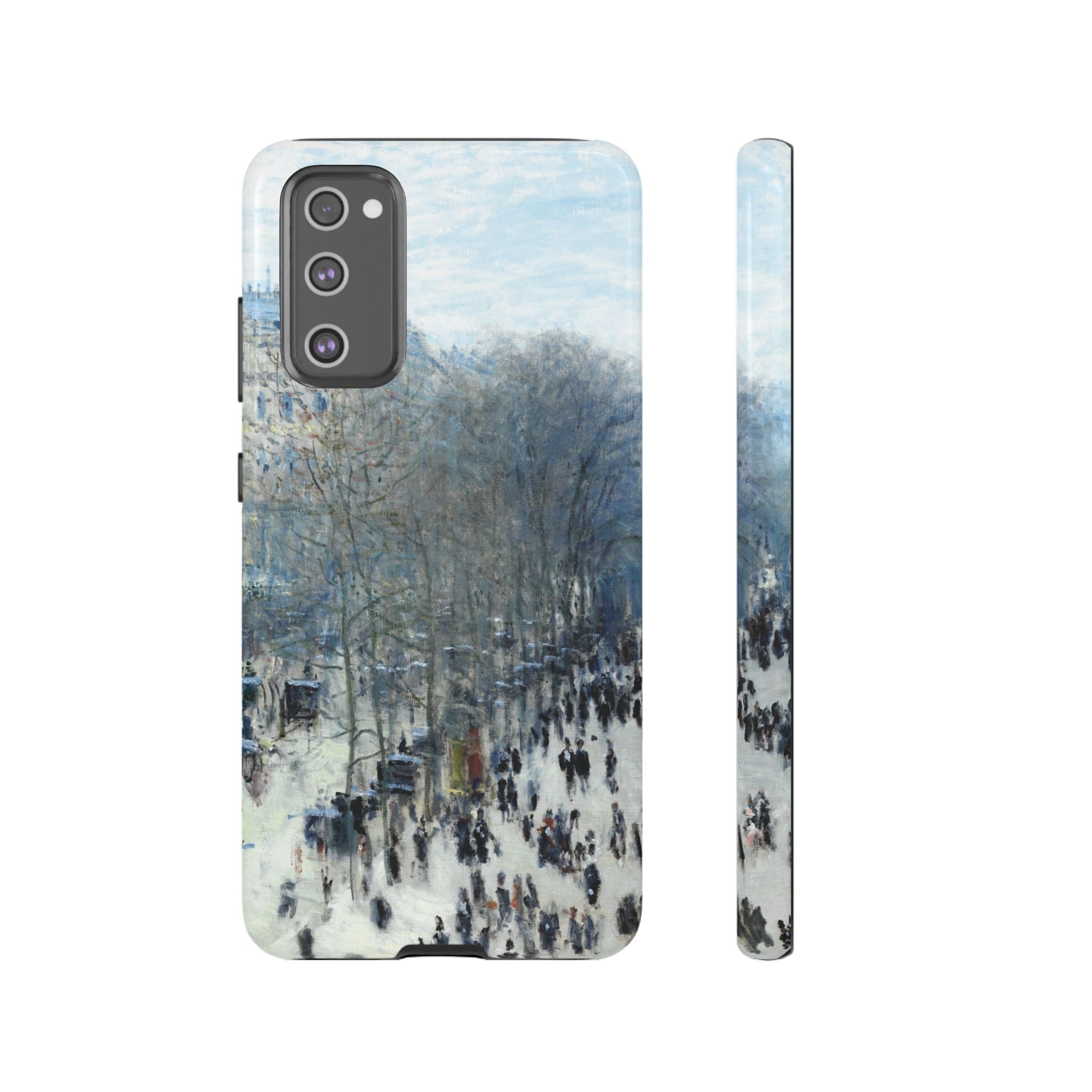 Boulevard des Capucines by Claude Monet - Samsung Tough Case