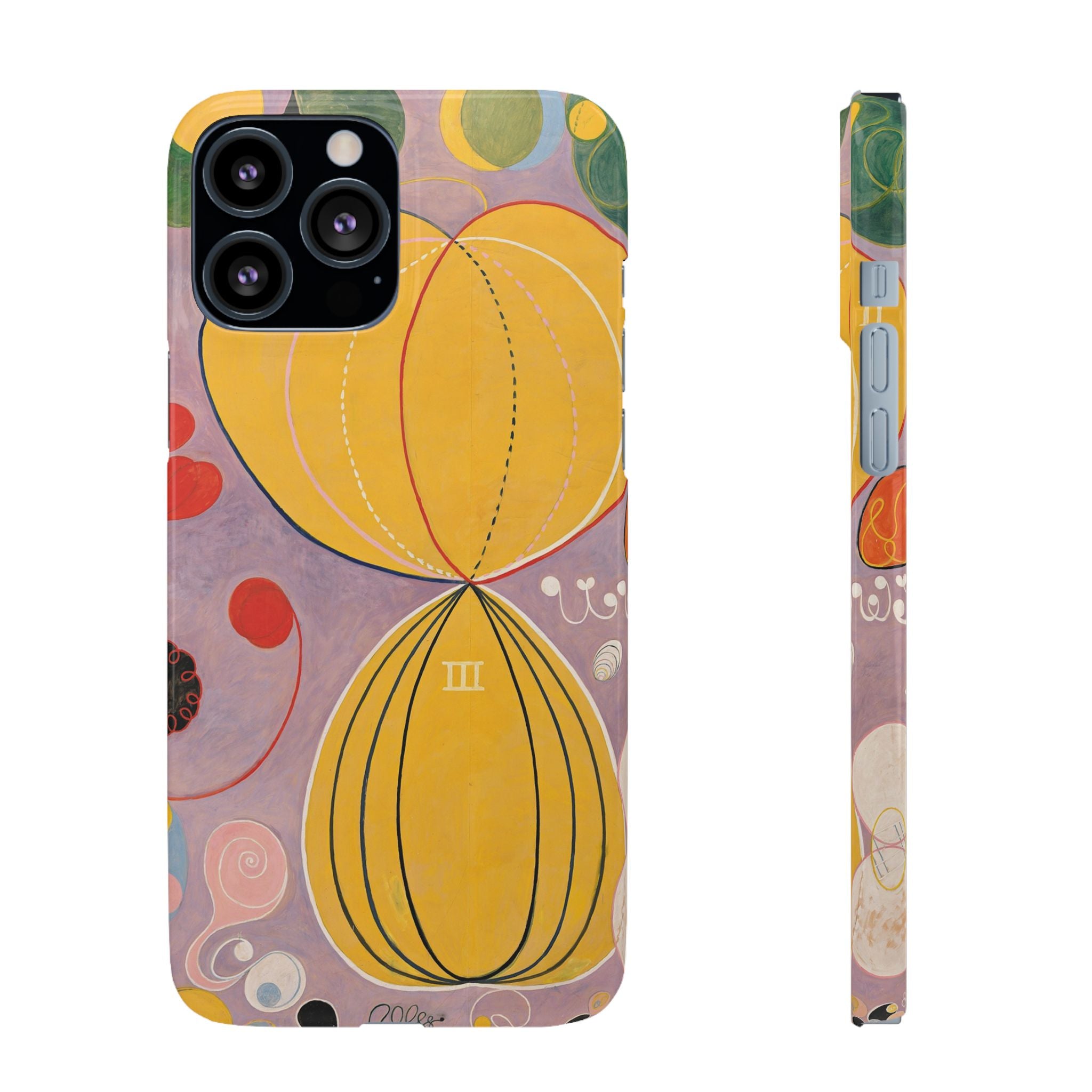 The Ten Largest No. 7, Adulthood by Hilma af Klint - iPhone Slim Case