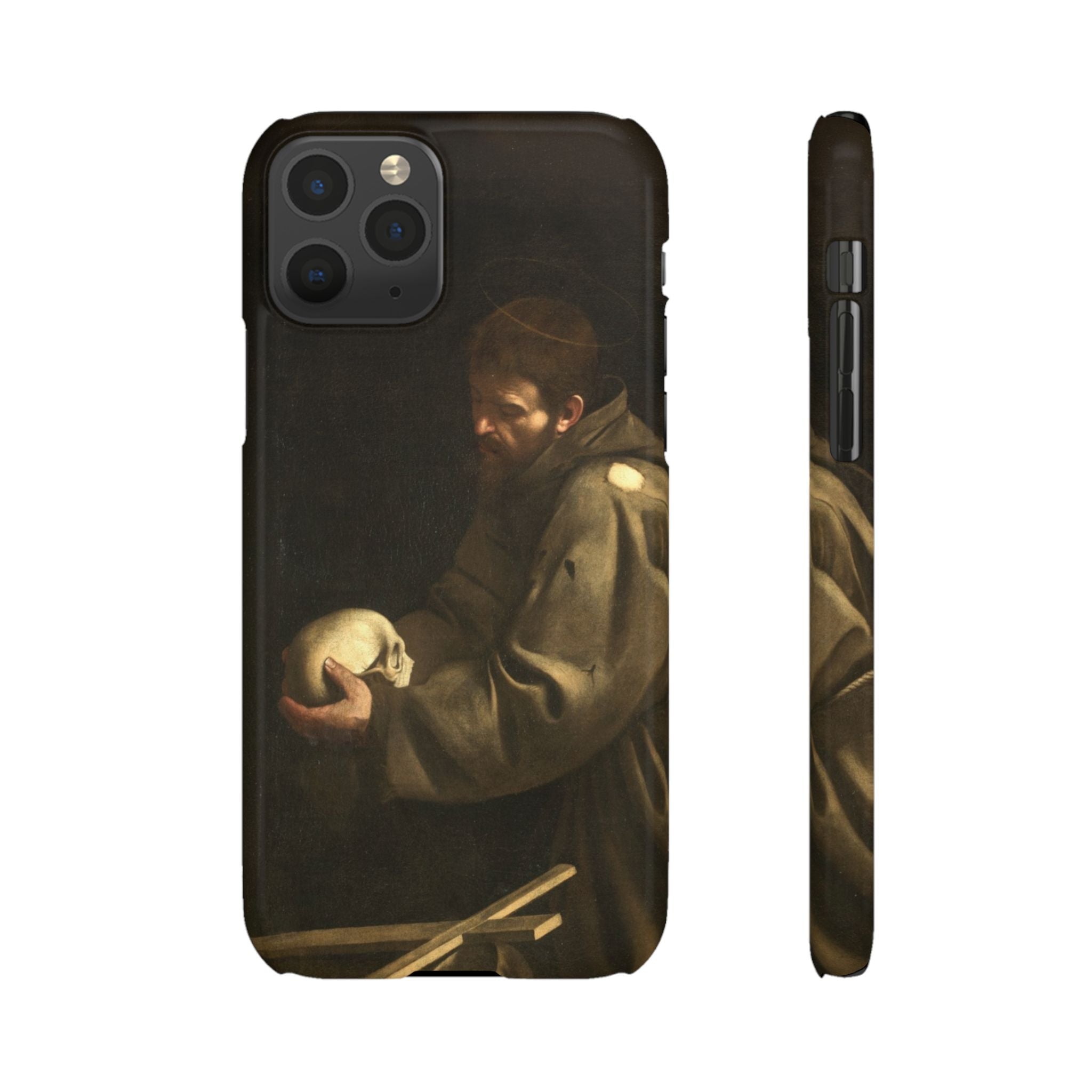 San Francesco in meditazione by Caravaggio - iPhone Slim Case