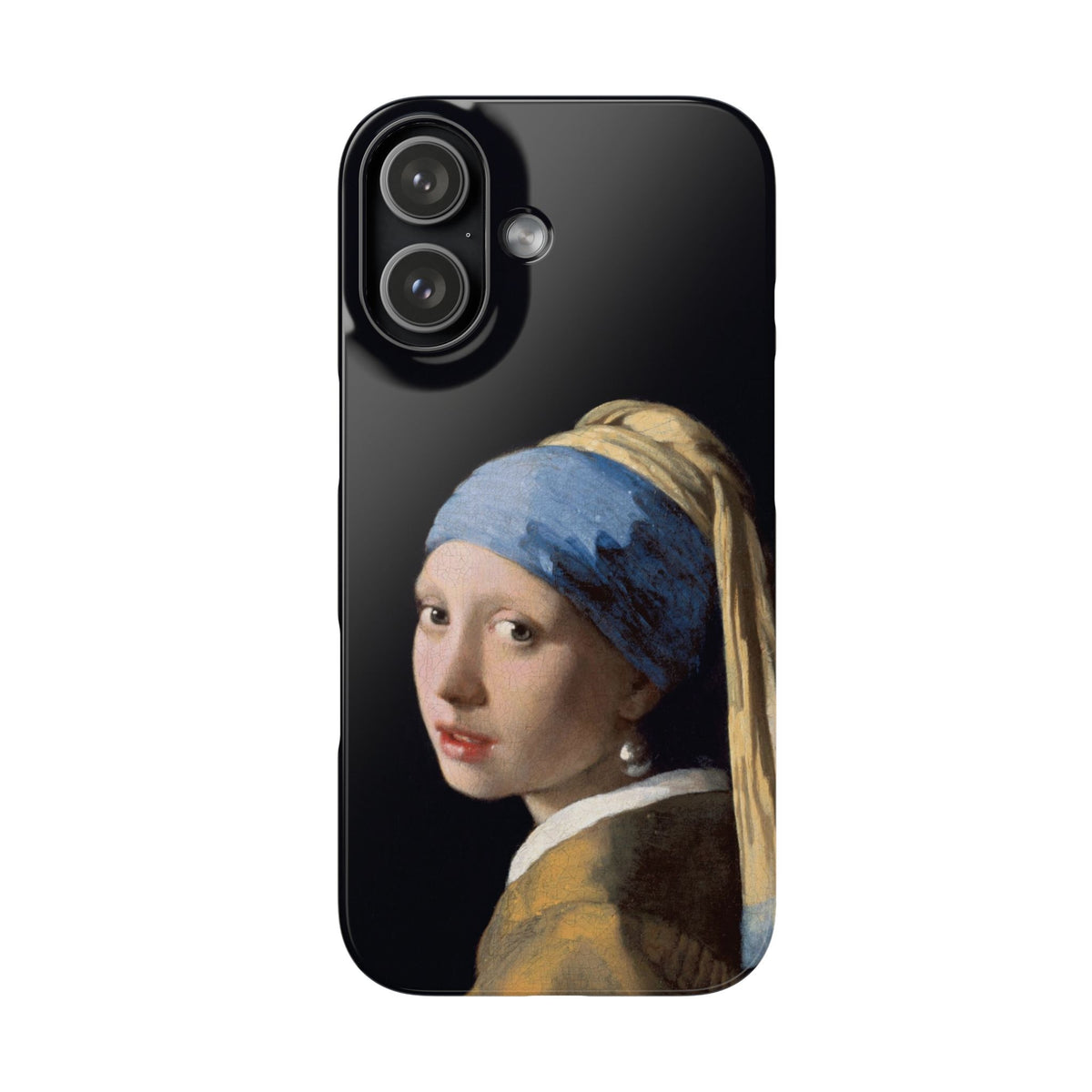 Girl with a Pearl Earring by Johannes Vermeer - iPhone Slim Case