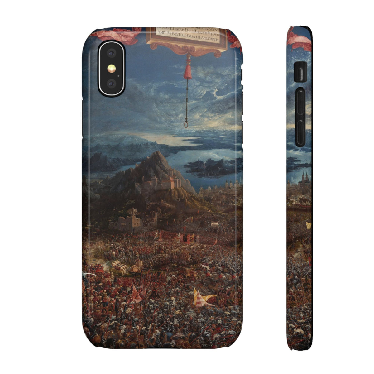 The Battle of Alexander at Issus by Albrecht Altdorfer - iPhone Slim Case