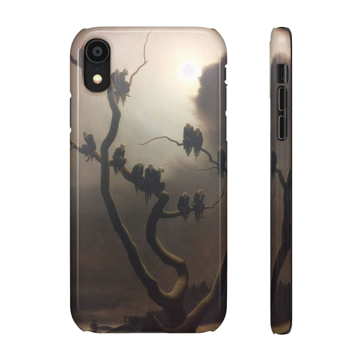 Ghosts on a Tree by Franz Sedlacek - iPhone Slim Case