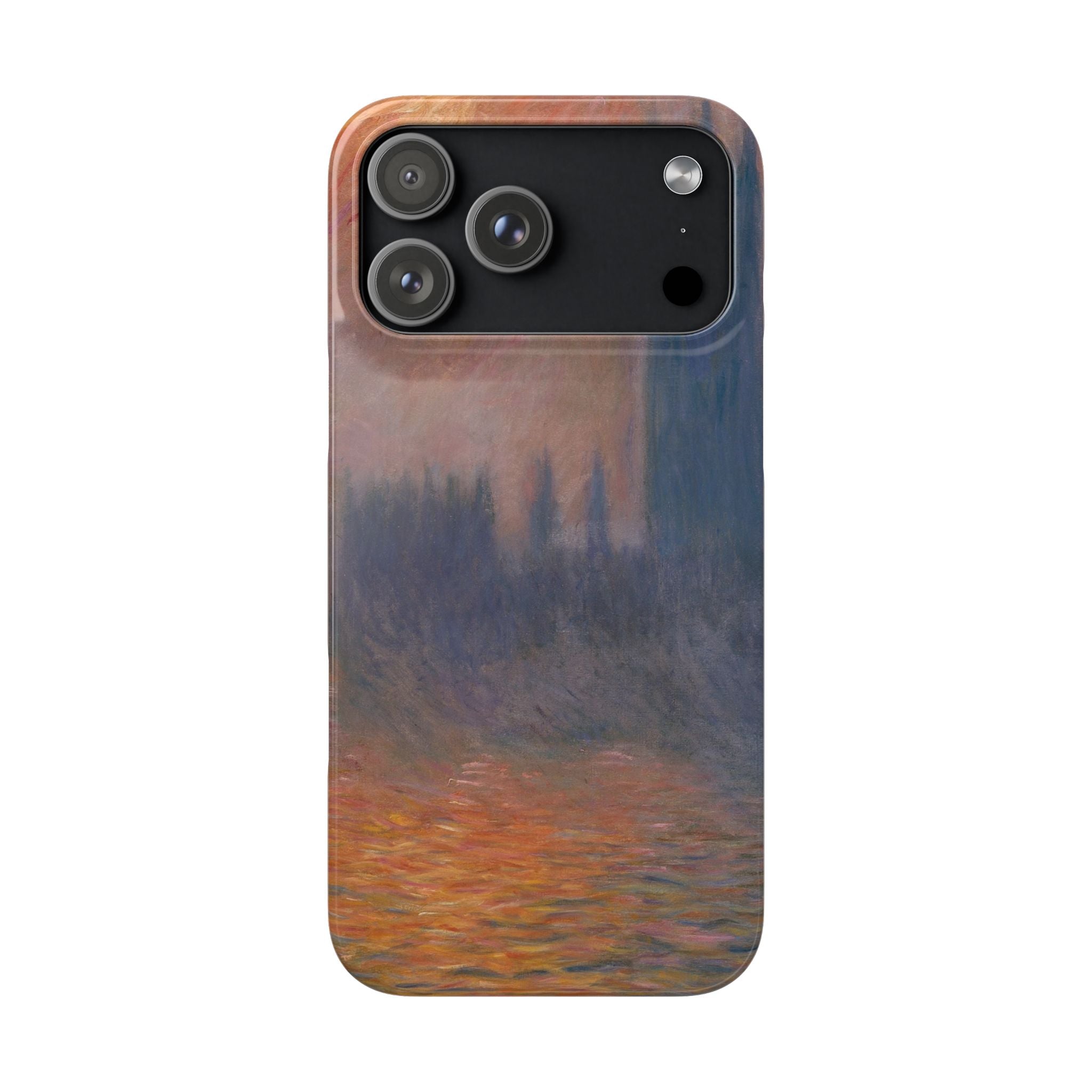 The Houses of Parliament Sunset by Claude Monet - iPhone Slim Case