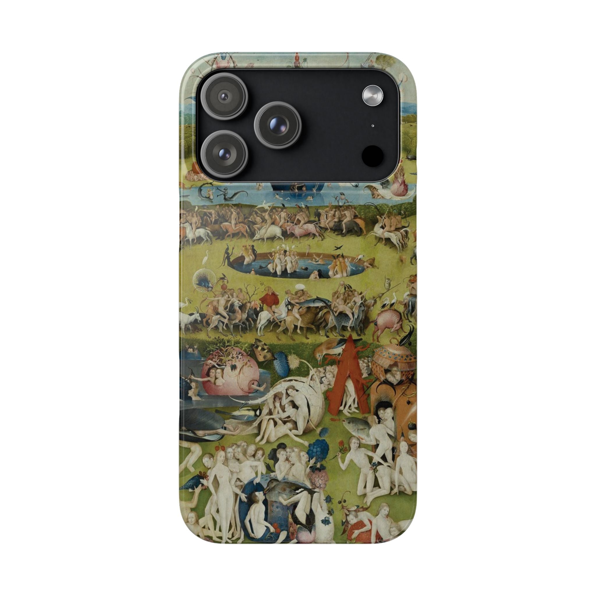 The Garden of Earthly Delights by Hieronymus Bosch - iPhone Slim Case