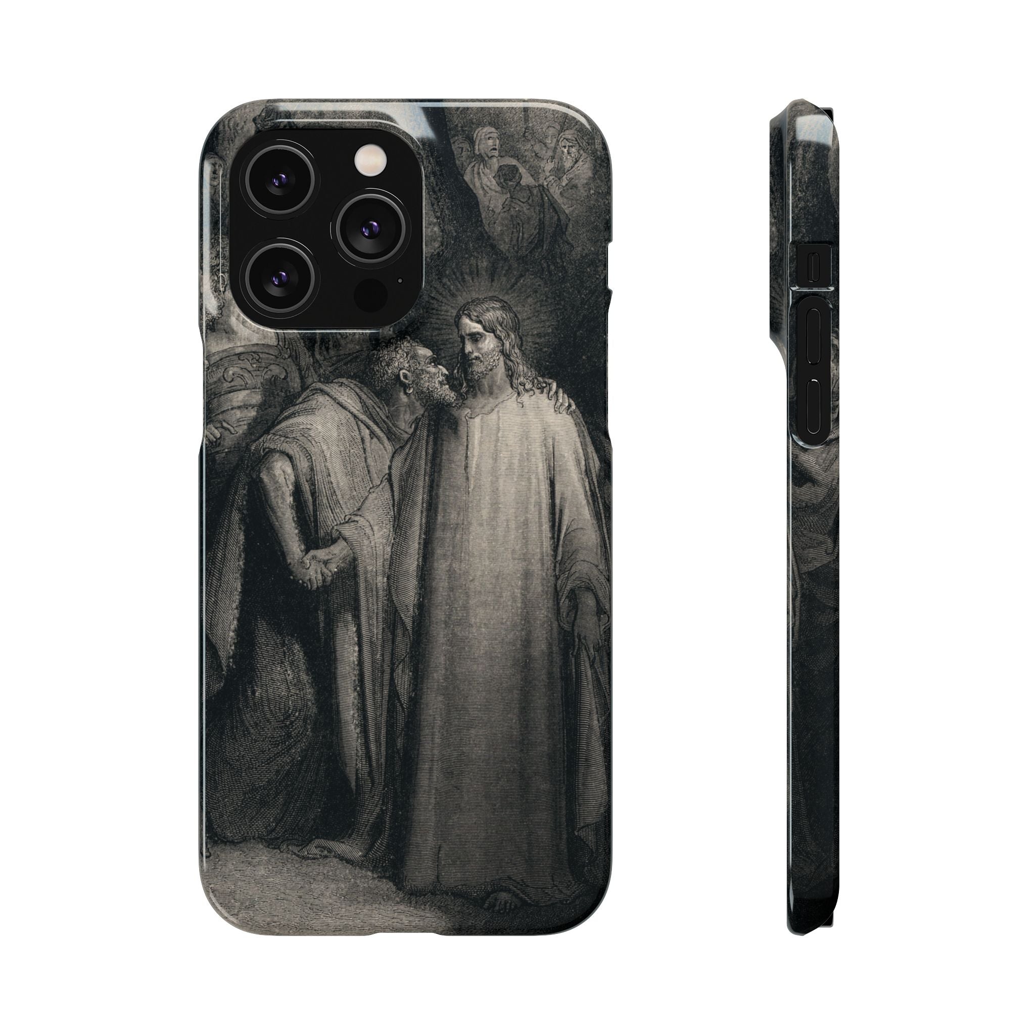 Plate CXLI “The Judas Kiss” by Gustave Doré - iPhone Slim Case