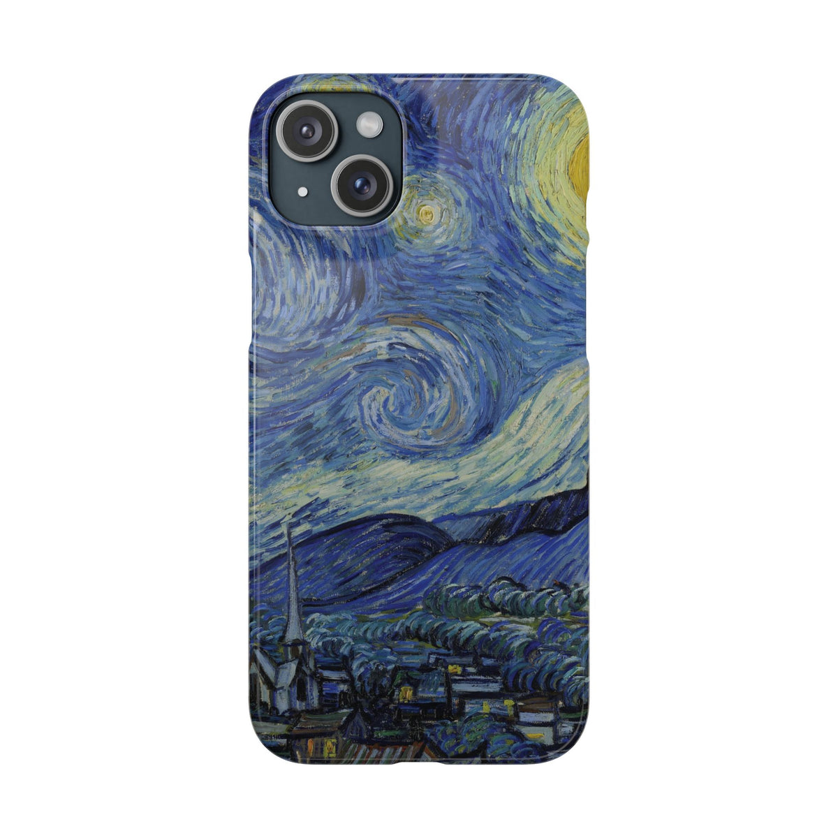 Starry Night by Van Gogh - iPhone Slim Case