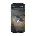 Study of a Cloud and Landscape by Moonlight by Johan Dahl - iPhone Slim Case