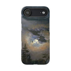 Study of a Cloud and Landscape by Moonlight by Johan Dahl - iPhone Slim Case