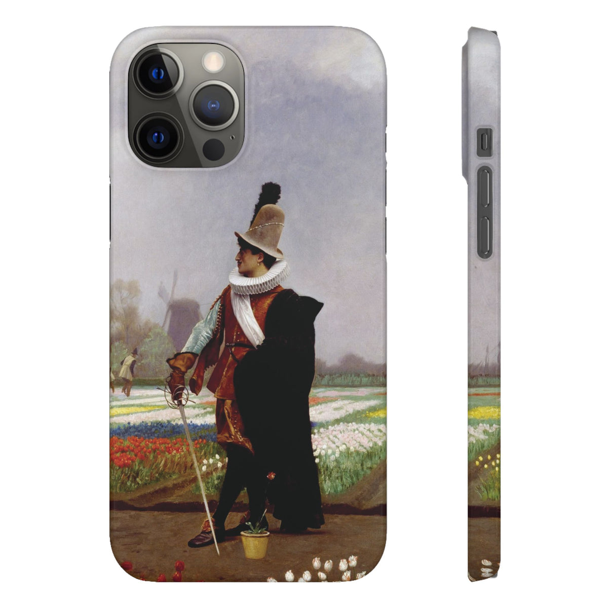 The Tulip Folly by Jean-Leon Gerome - iPhone Slim Case