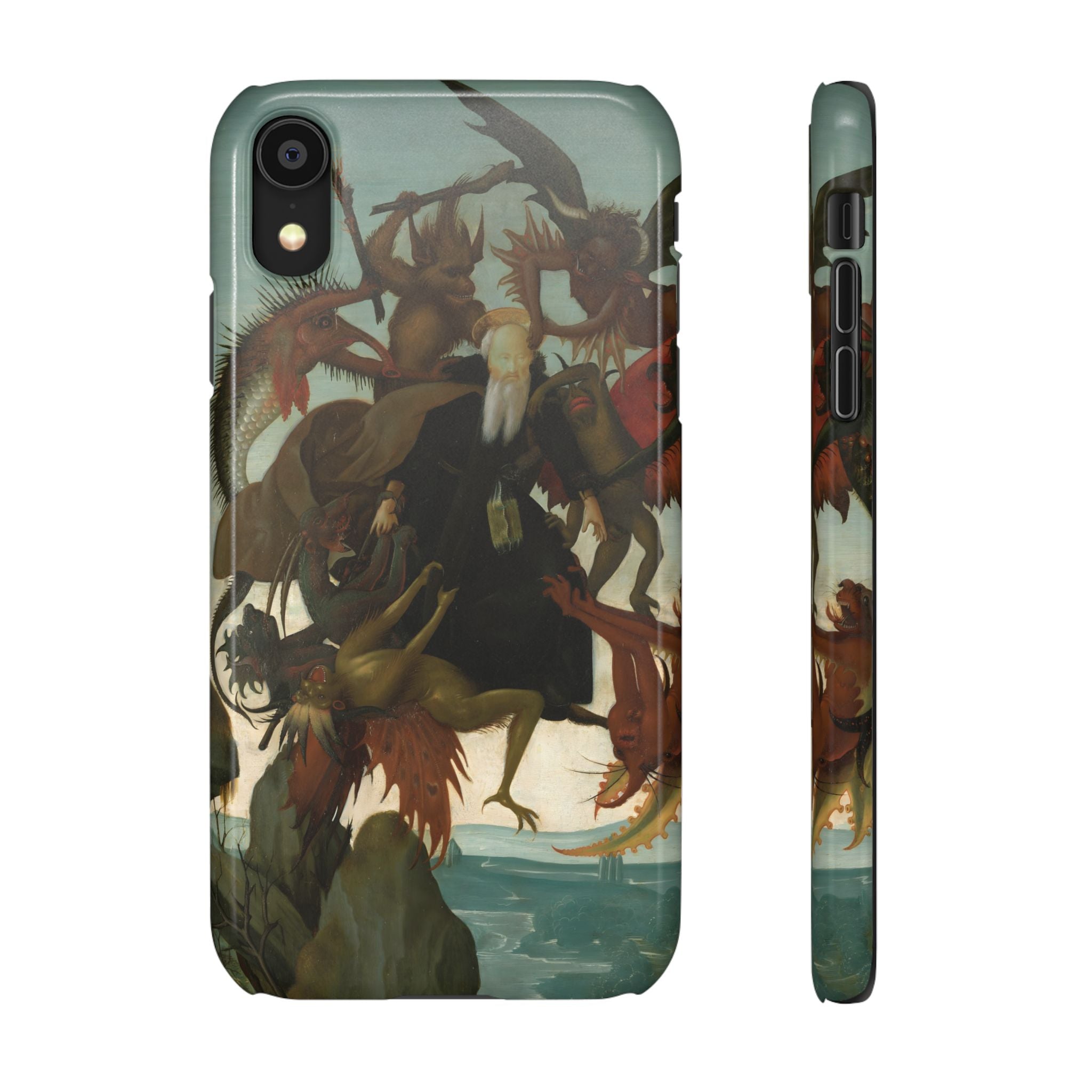 The Torment of Saint Anthony by Michelangelo Buonarroti - iPhone Slim Case