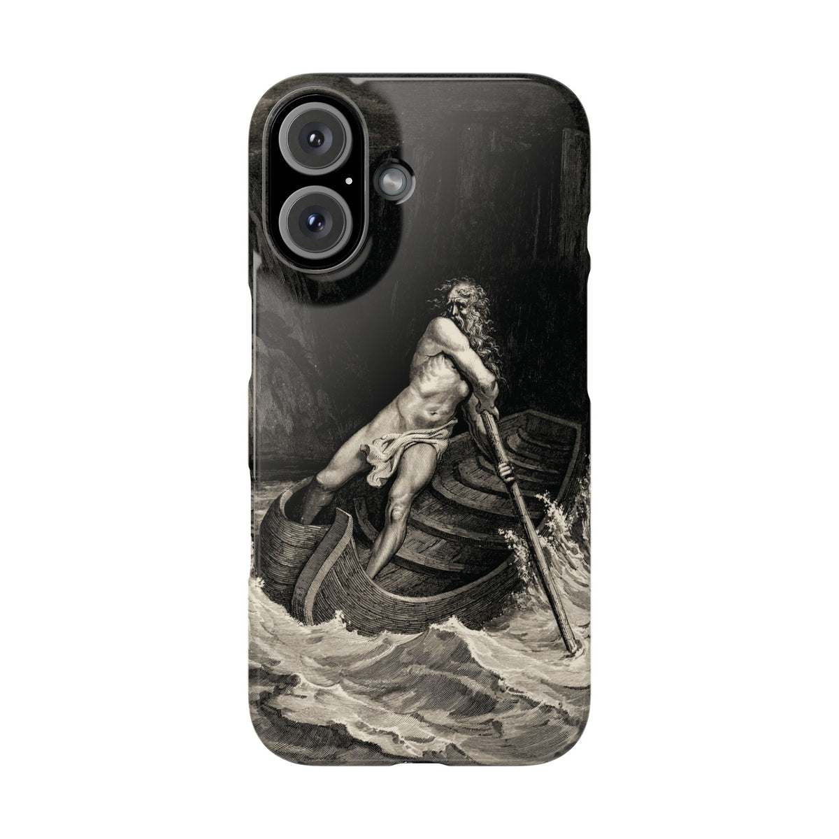 Canto III - Charon by Gustave Doré - iPhone Slim Case