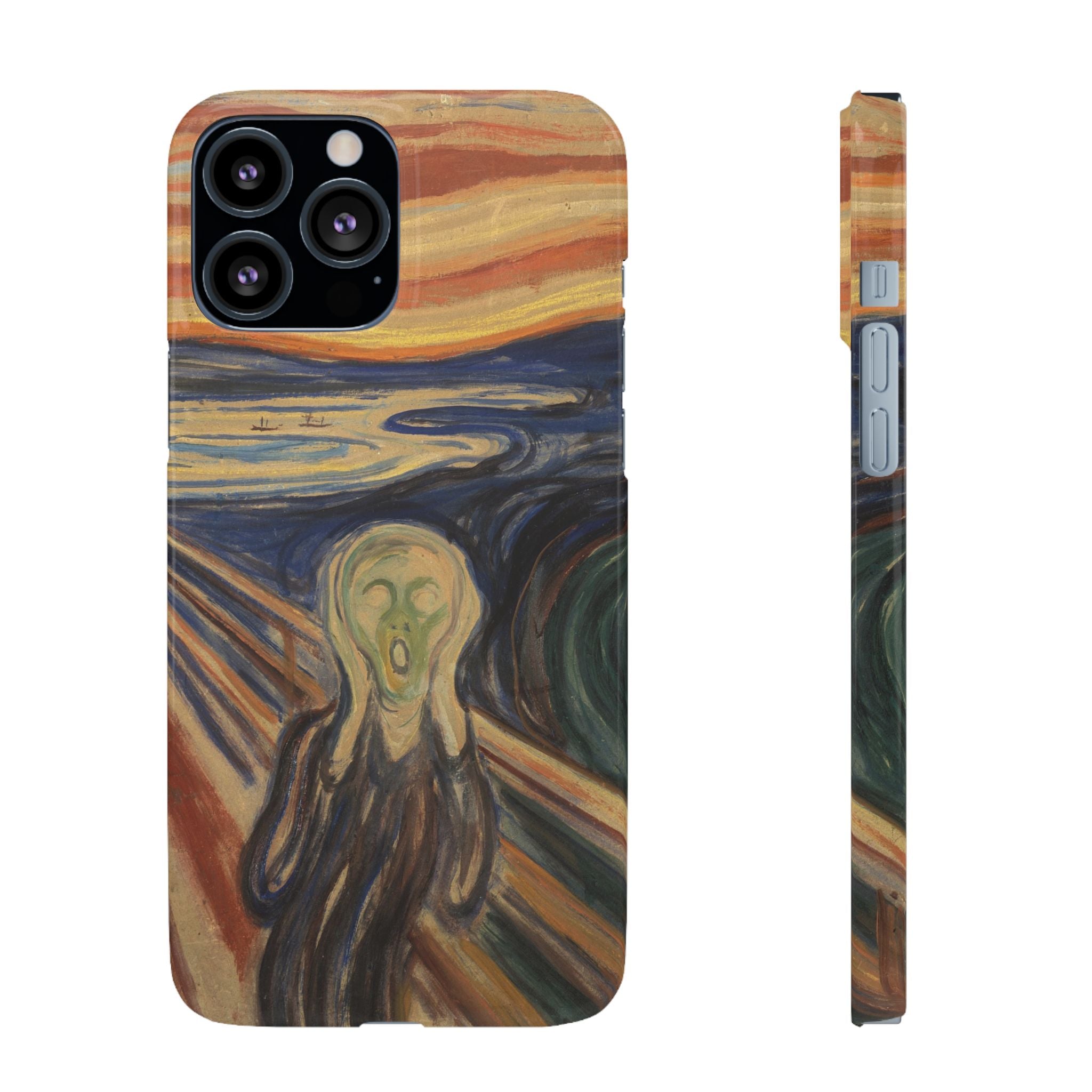 The scream by Edvard Munch - iPhone Slim Case