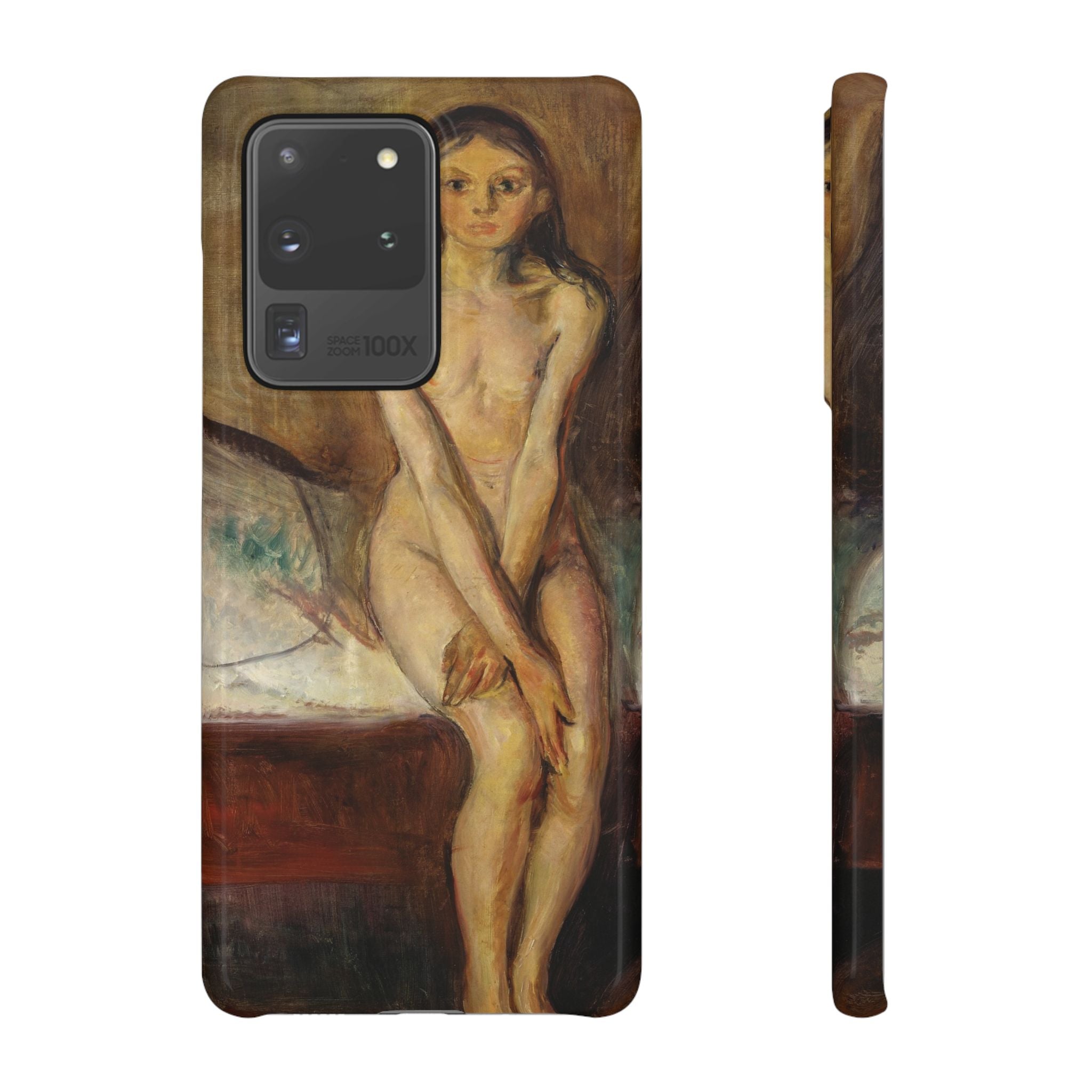 Puberty by Edvard Munch - Samsung Slim Case