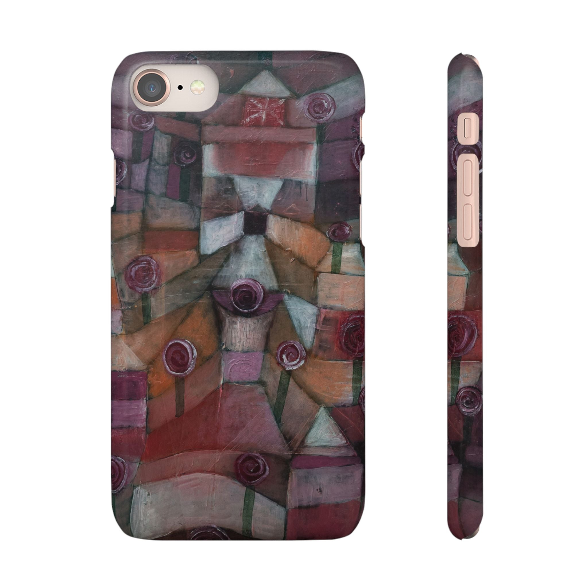 Rose Garden by Paul Klee - iPhone Slim Case