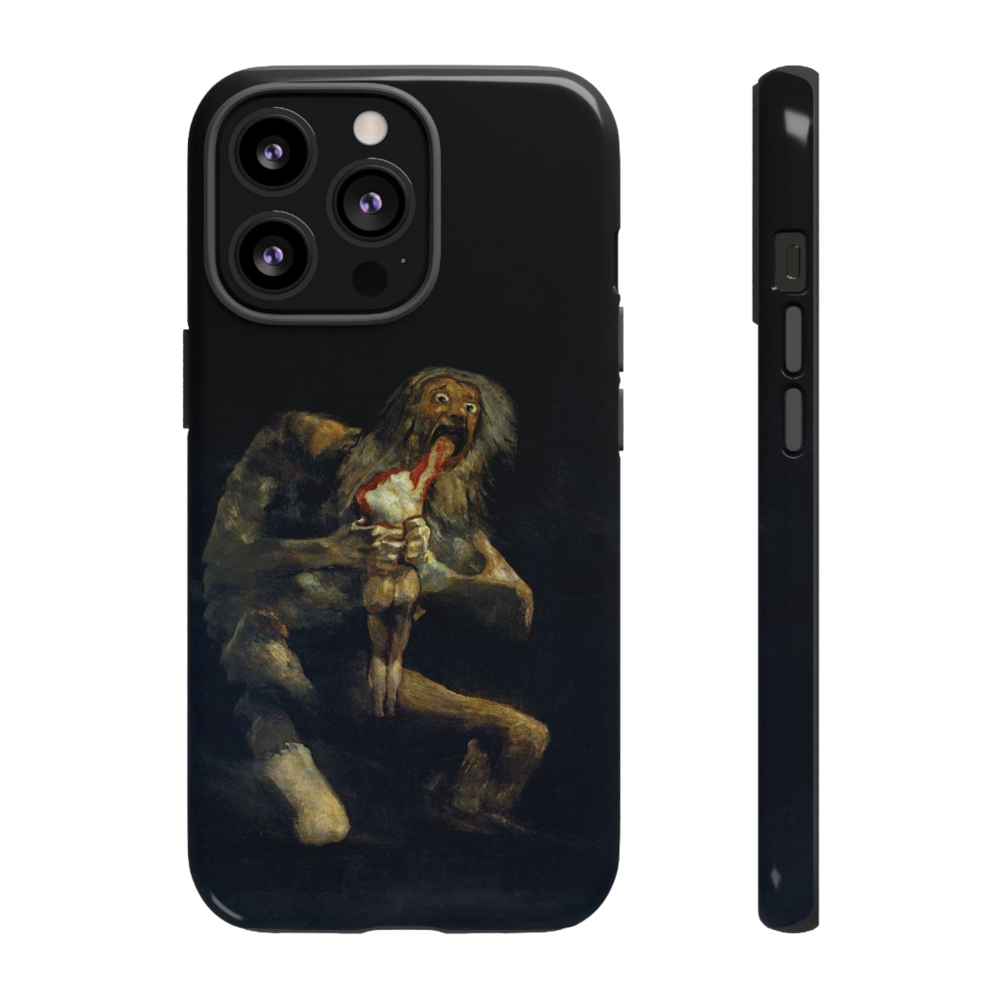 Saturn Devouring His Son by Goya - iPhone Tough Case