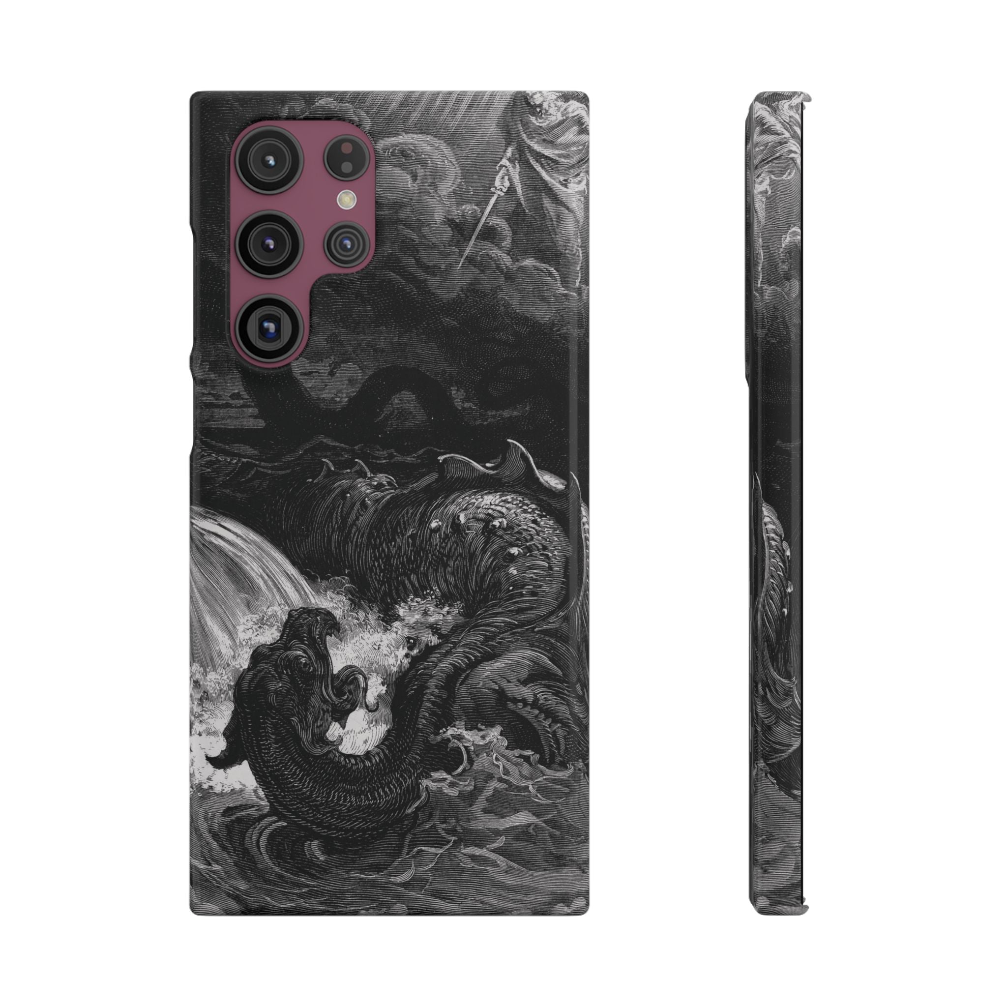 The Destruction of Leviathan by Gustave Doré - Samsung Slim Case
