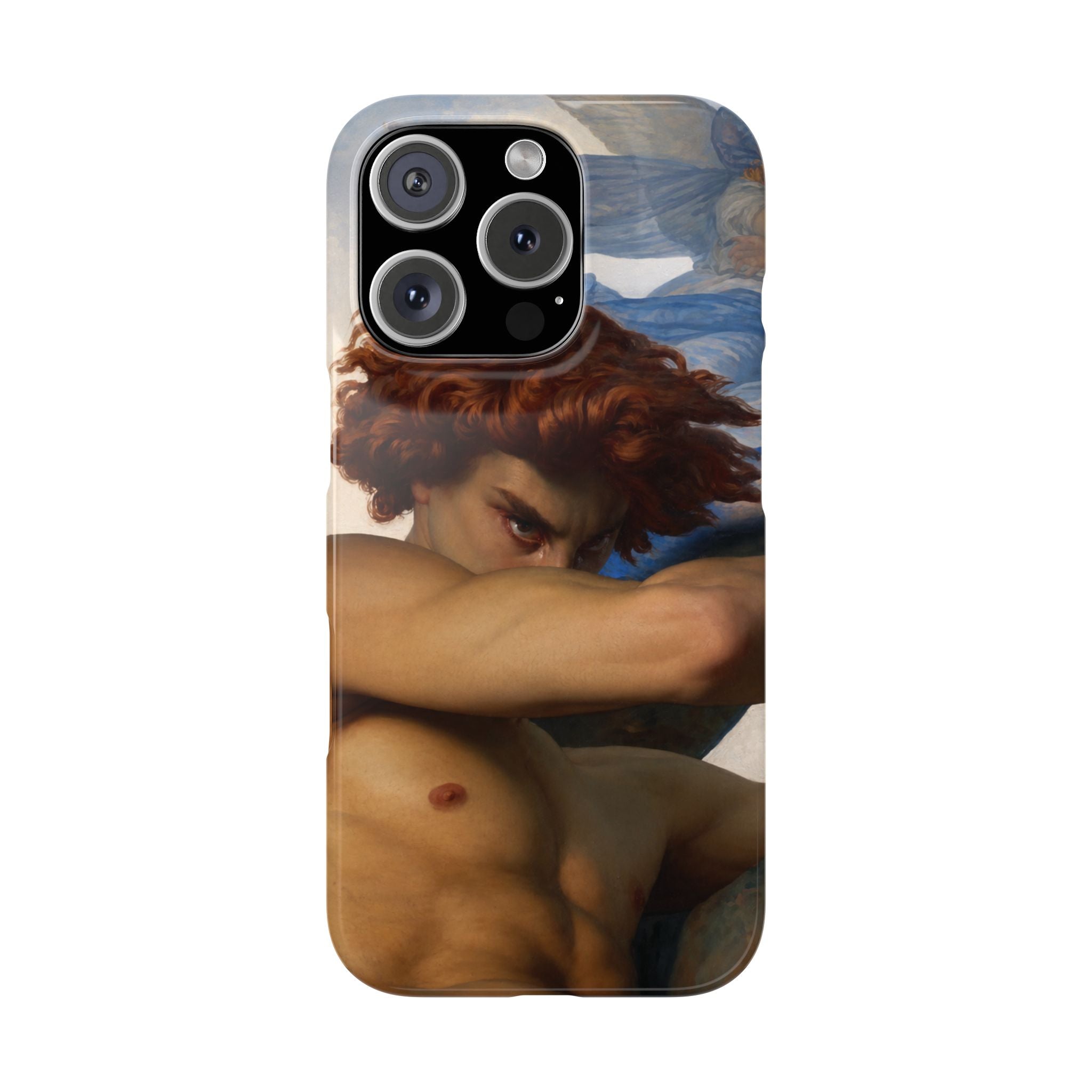 Fallen Angel by Alexandre Cabanel - iPhone Slim Case