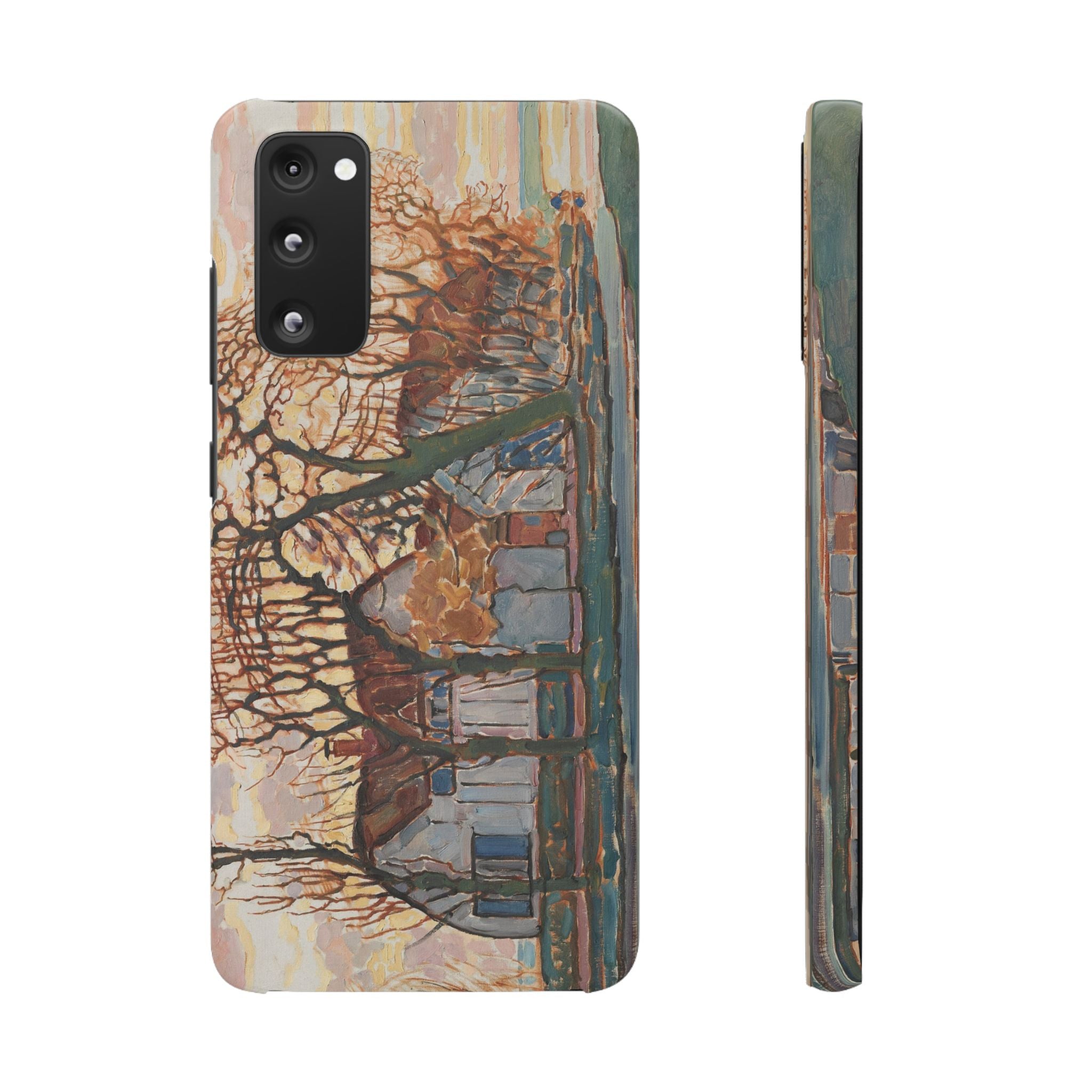 Farm near Duivendrecht by Piet Mondrian - Samsung Slim Case