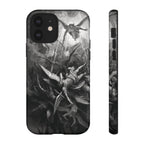 Paradise Lost | The Battle in Heaven by Gustave Doré - iPhone Tough Case
