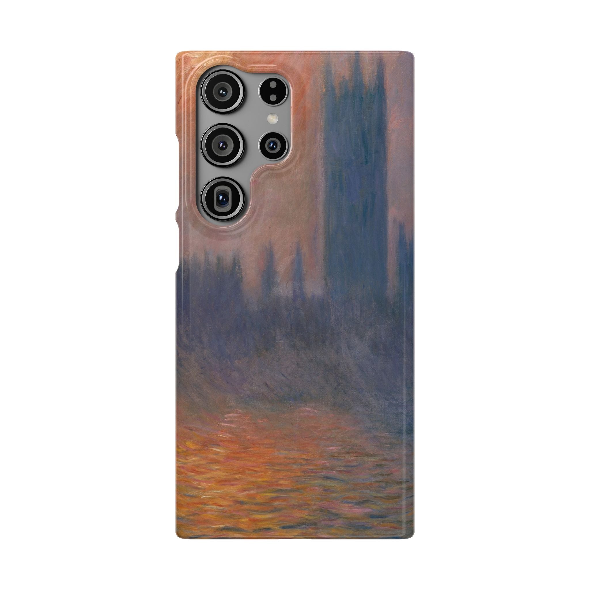 The Houses of Parliament Sunset by Claude Monet - Samsung Slim Case