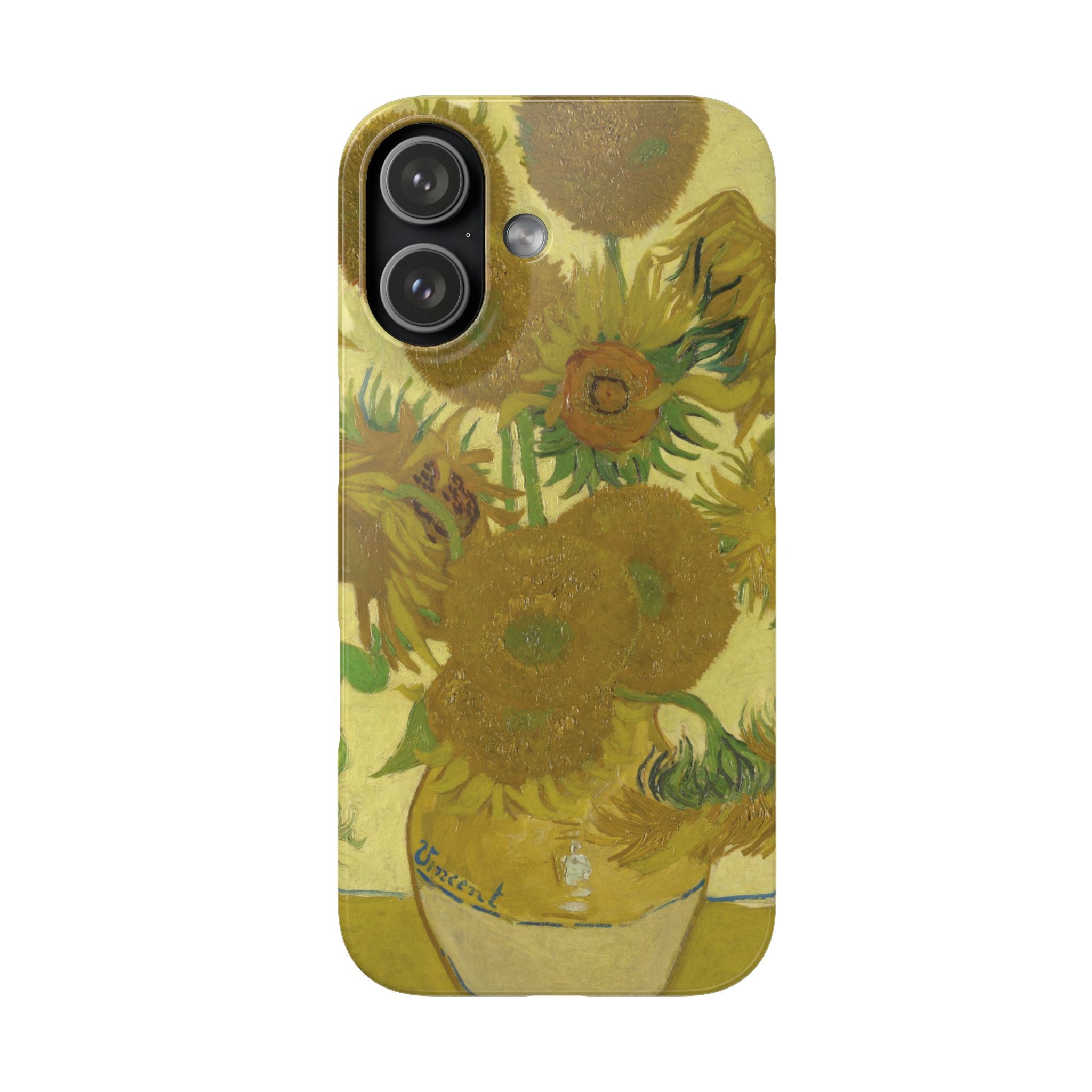 Sunflowers by Vincent van Gogh - iPhone Slim Case