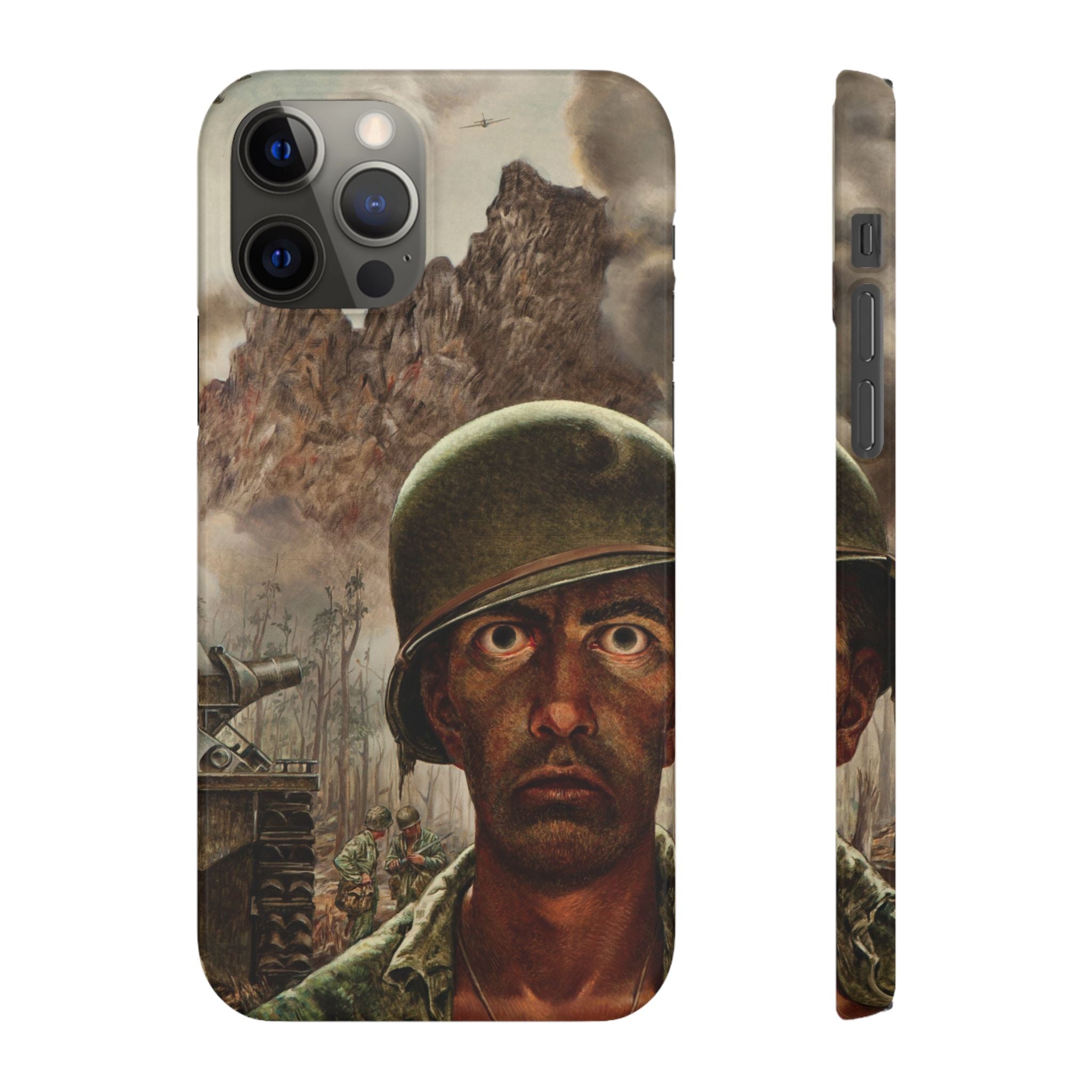 That 2,000 Yard Stare by Thomas Lea - iPhone Slim Case