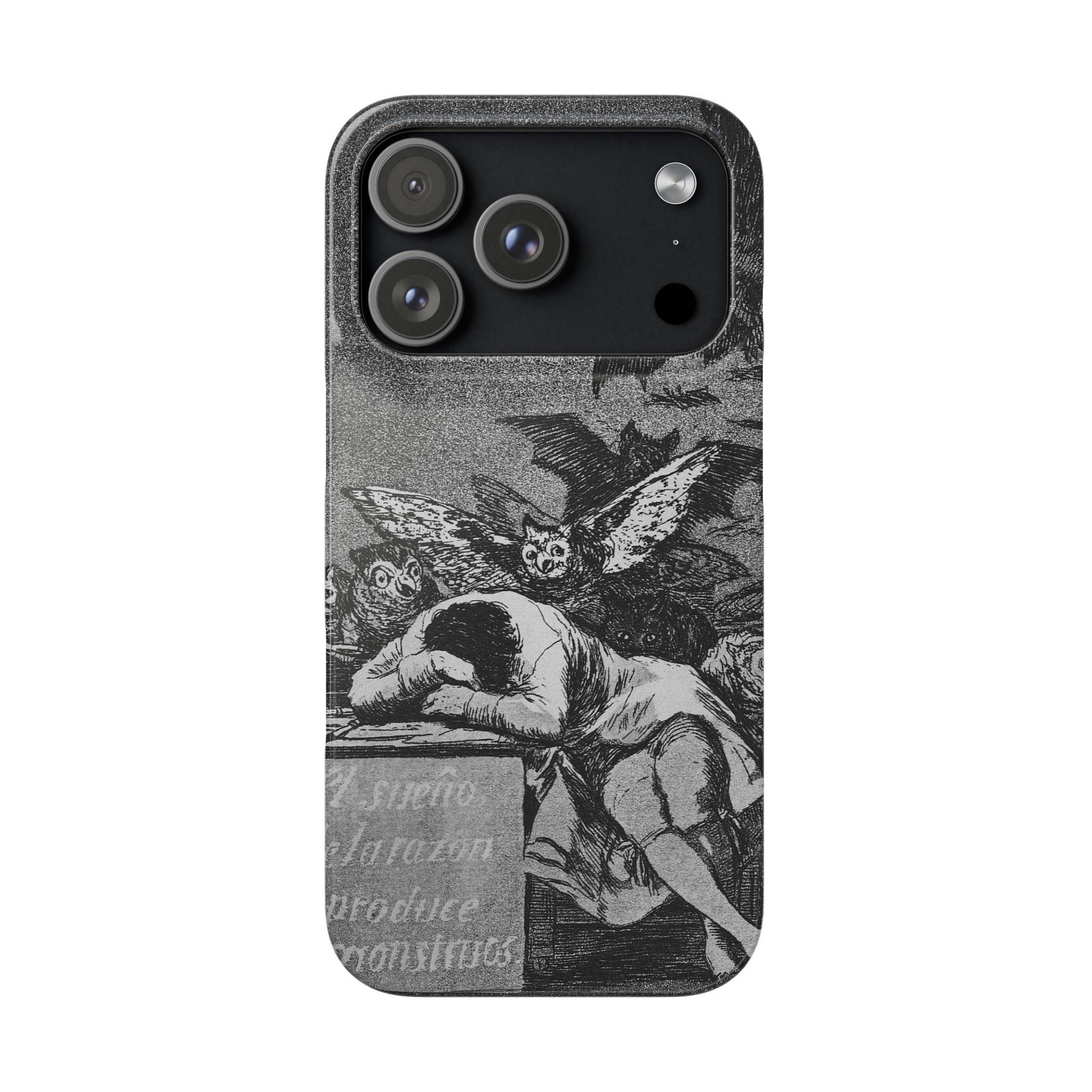 The Sleep of Reason Produces Monsters by Francisco Goya - iPhone Slim Case