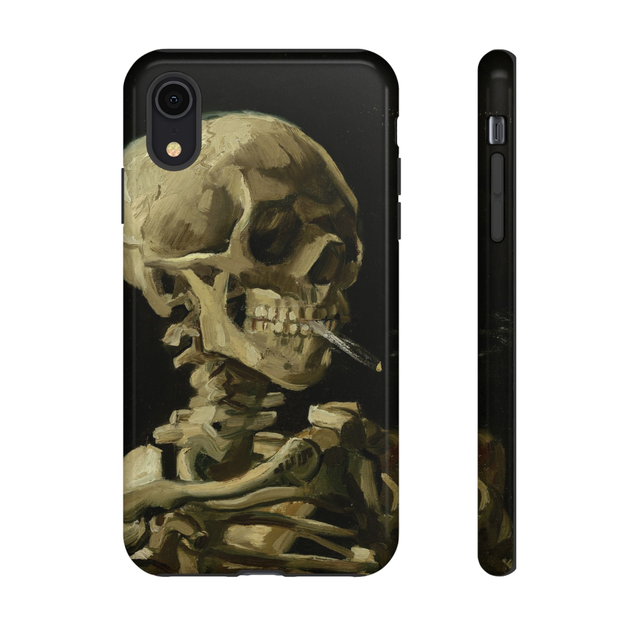 Head of a Skeleton with a Burning Cigarette by Vincent van Gogh - iPhone Tough Case