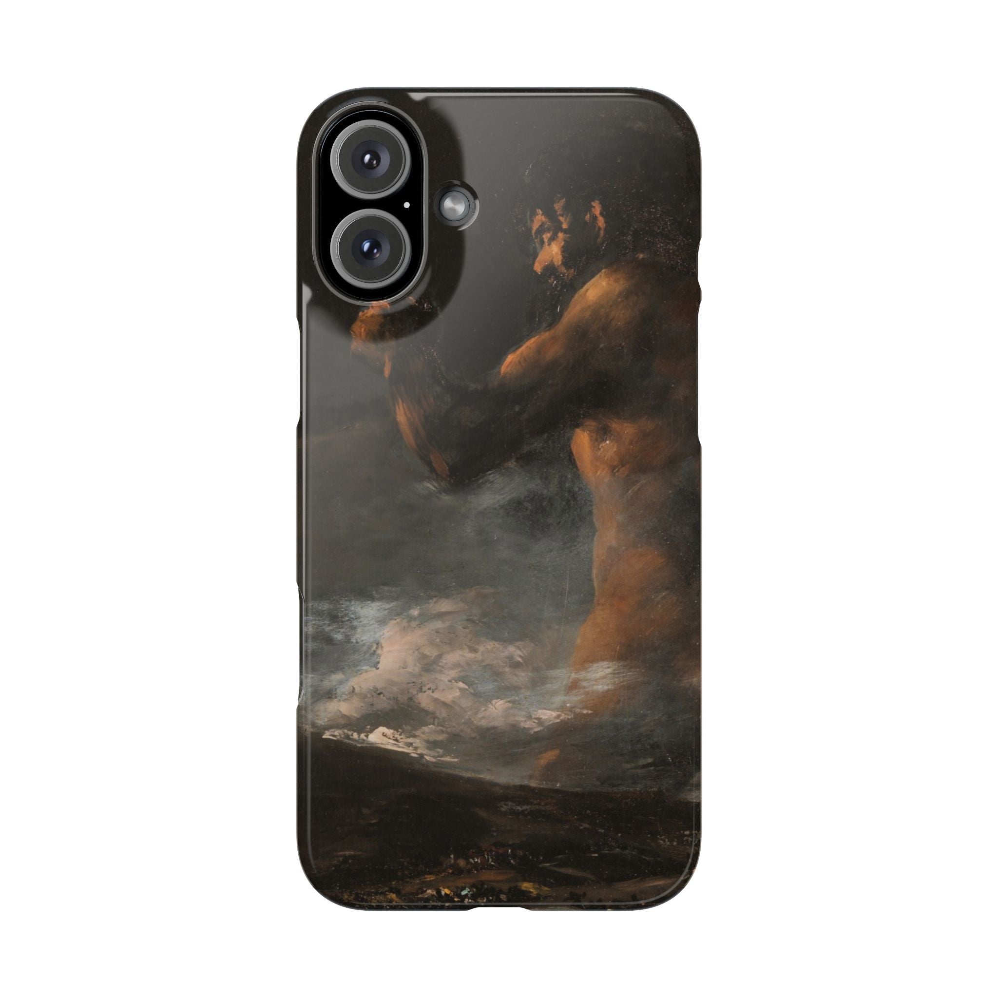 The Colossus by Francisco de Goya - iPhone Slim Case