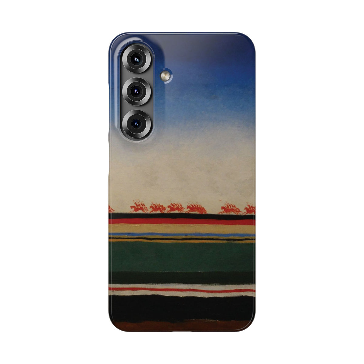 Red Cavalry Riding by Kazimir Malevich - Samsung Slim Case