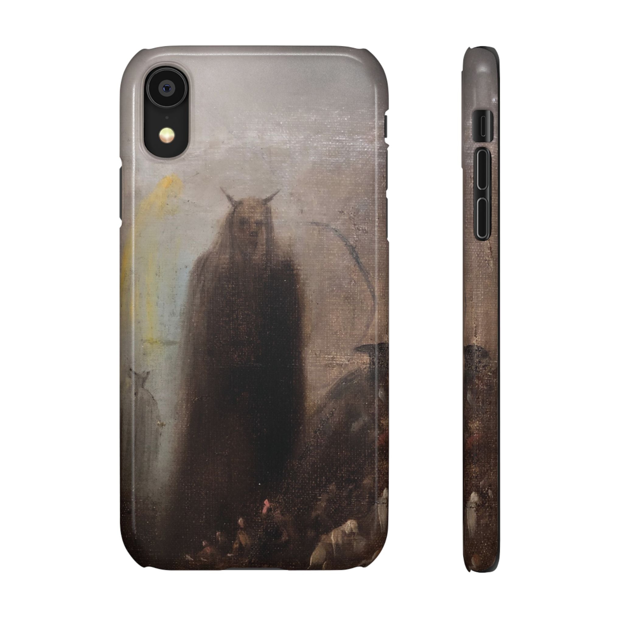 Ghostly Vision by Francisco Goya - iPhone Slim Case